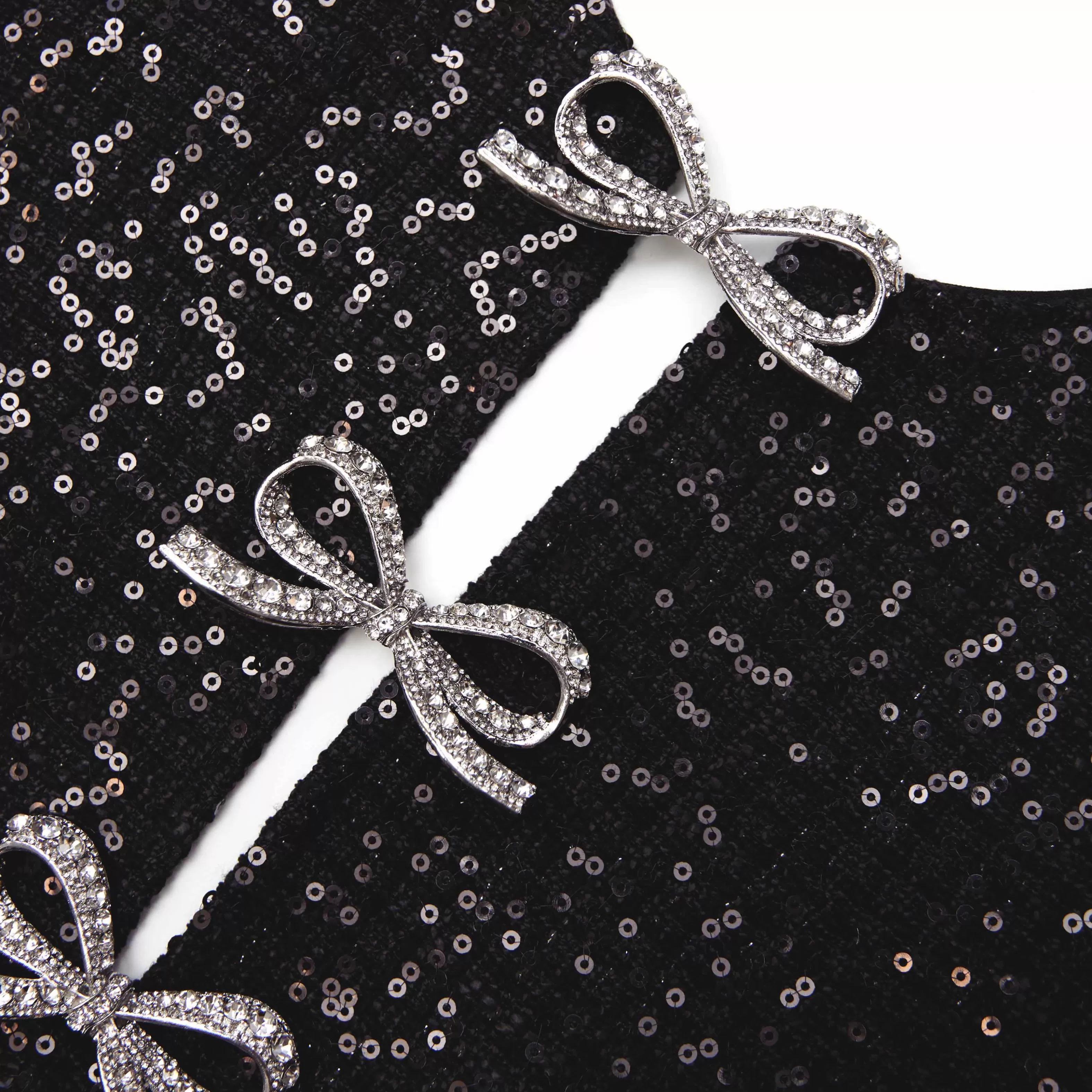 black_boucle_bow_mini_dress_6263.webp Cheap Boucle Bow Mini Dress Dresses | Exclusives