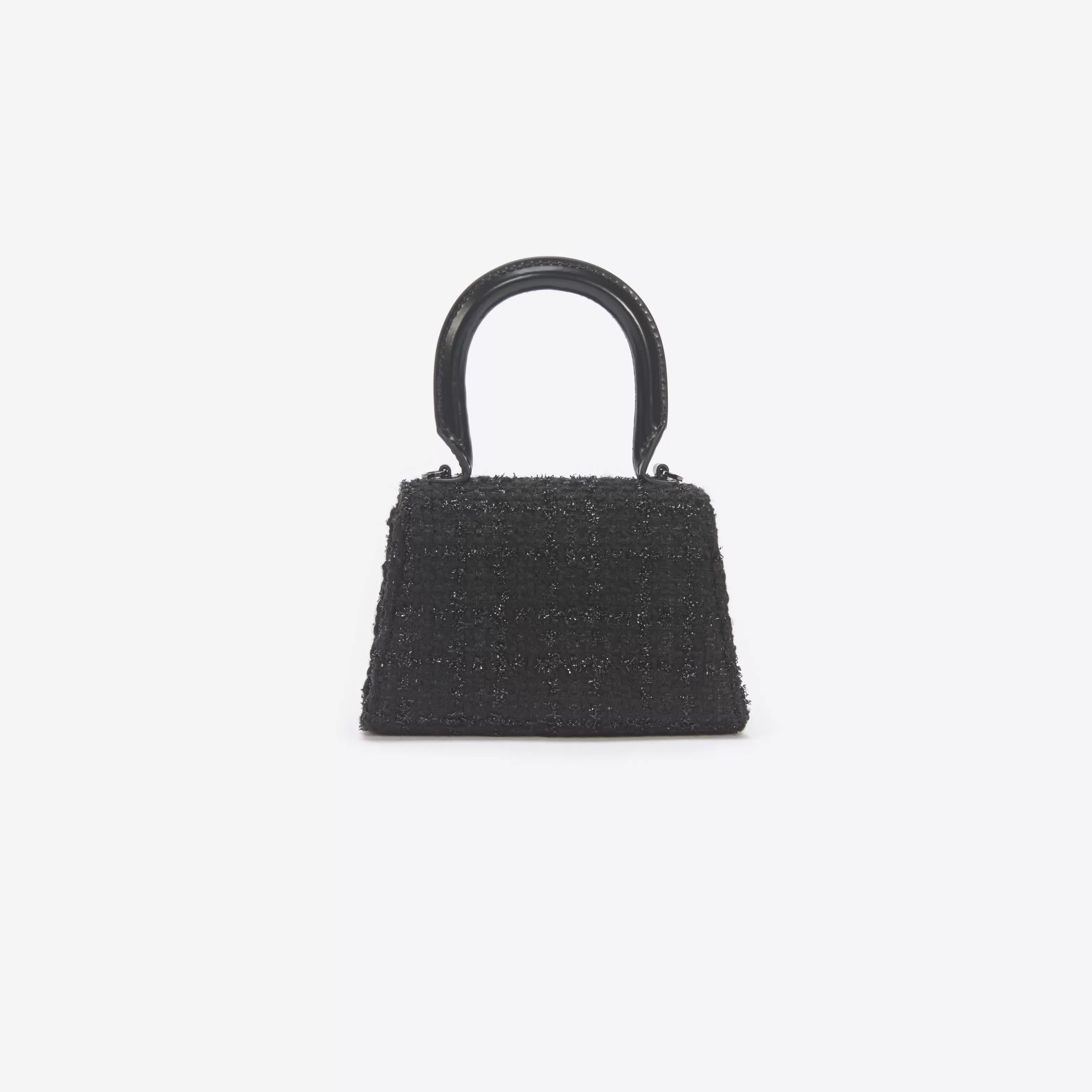 black_boucle_micro_bow_bag_11699.webp Discount Boucle Micro Bow Bag Handbags