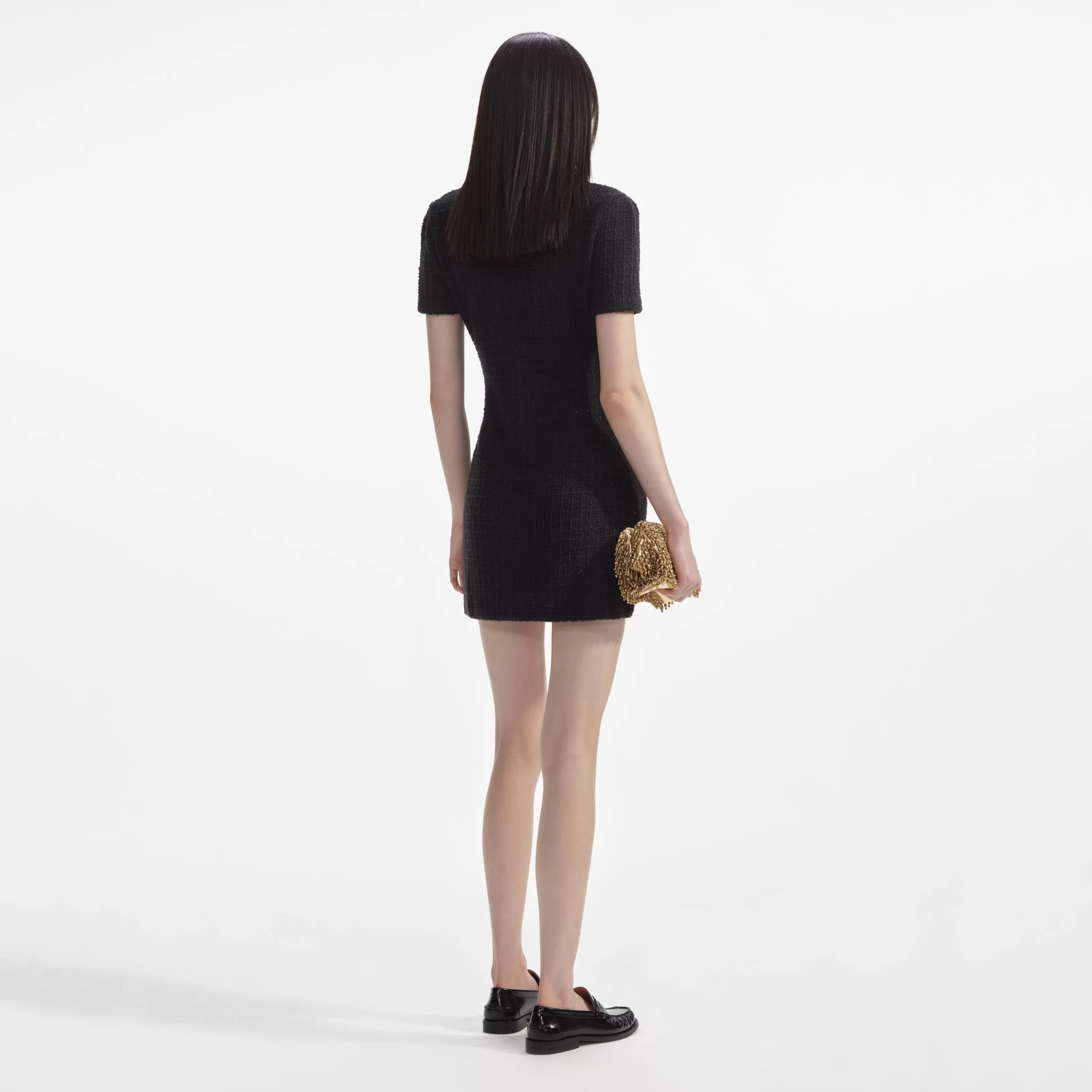 black_jewel_button_knit_mini_dress_8408.webp Store Jewel Button Knit Mini Dress Dresses