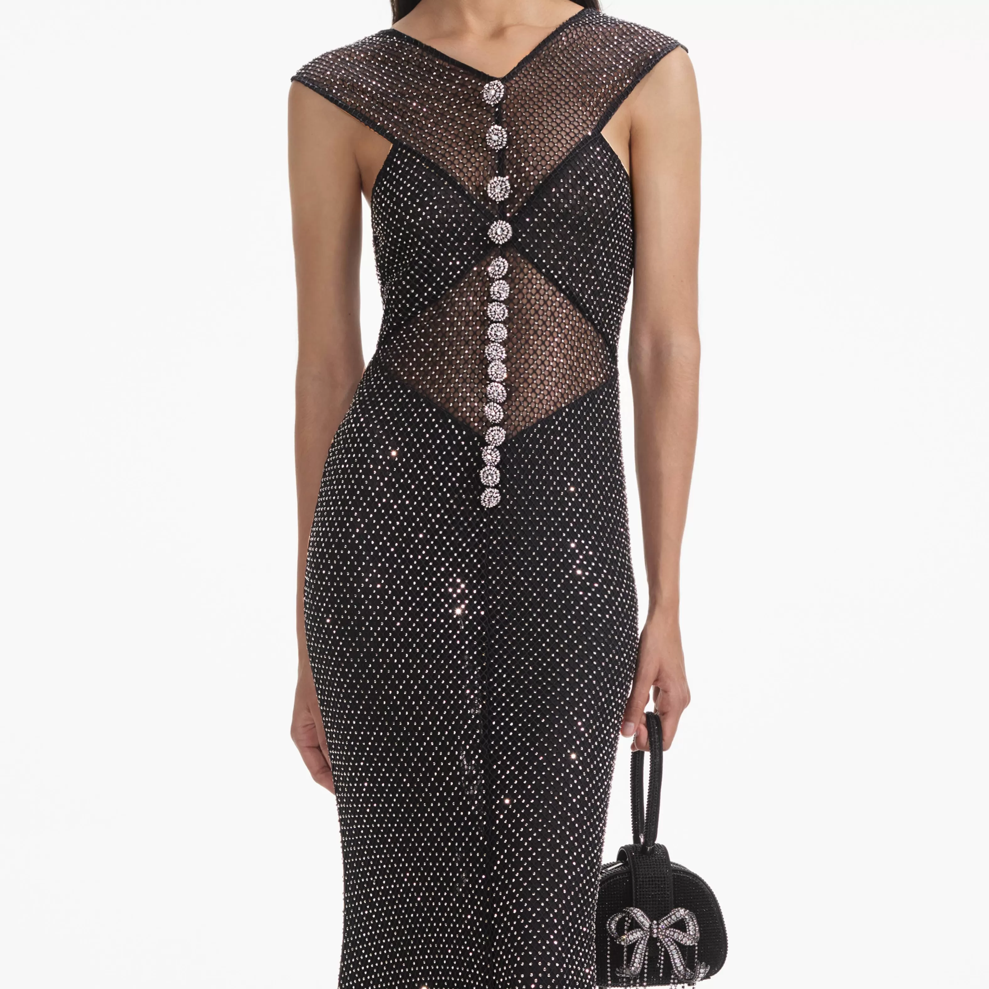 black_rhinestone_fishnet_crossover_midi_dress_6864.webp Shop Rhinestone Fishnet Crossover Midi Dress Dresses