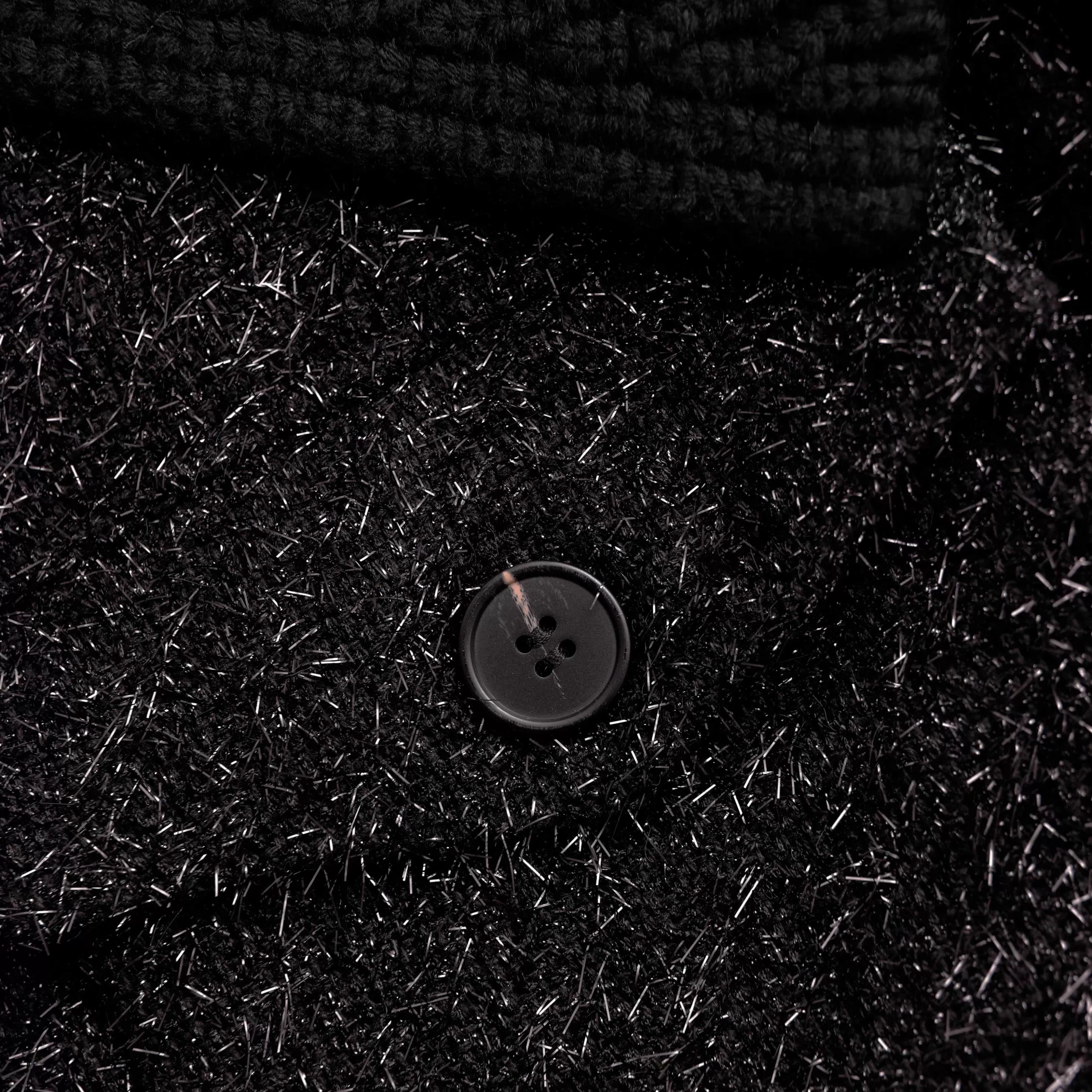 black_tinsel_boucle_bomber_jacket_10596.webp Clearance Tinsel Boucle Bomber Jacket Outerwear