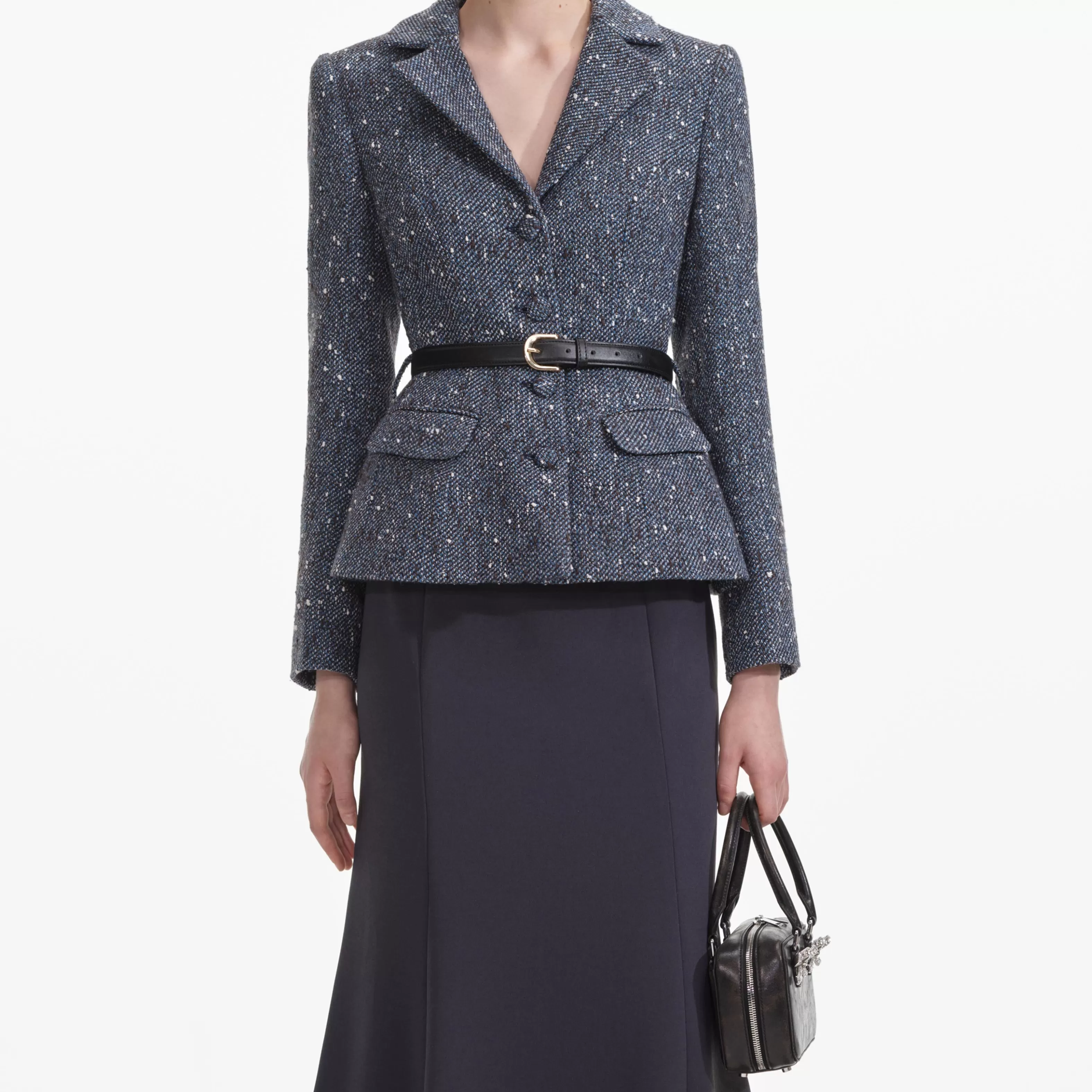 blue_boucle_midi_dress_6568.webp New Boucle Midi Dress Dresses