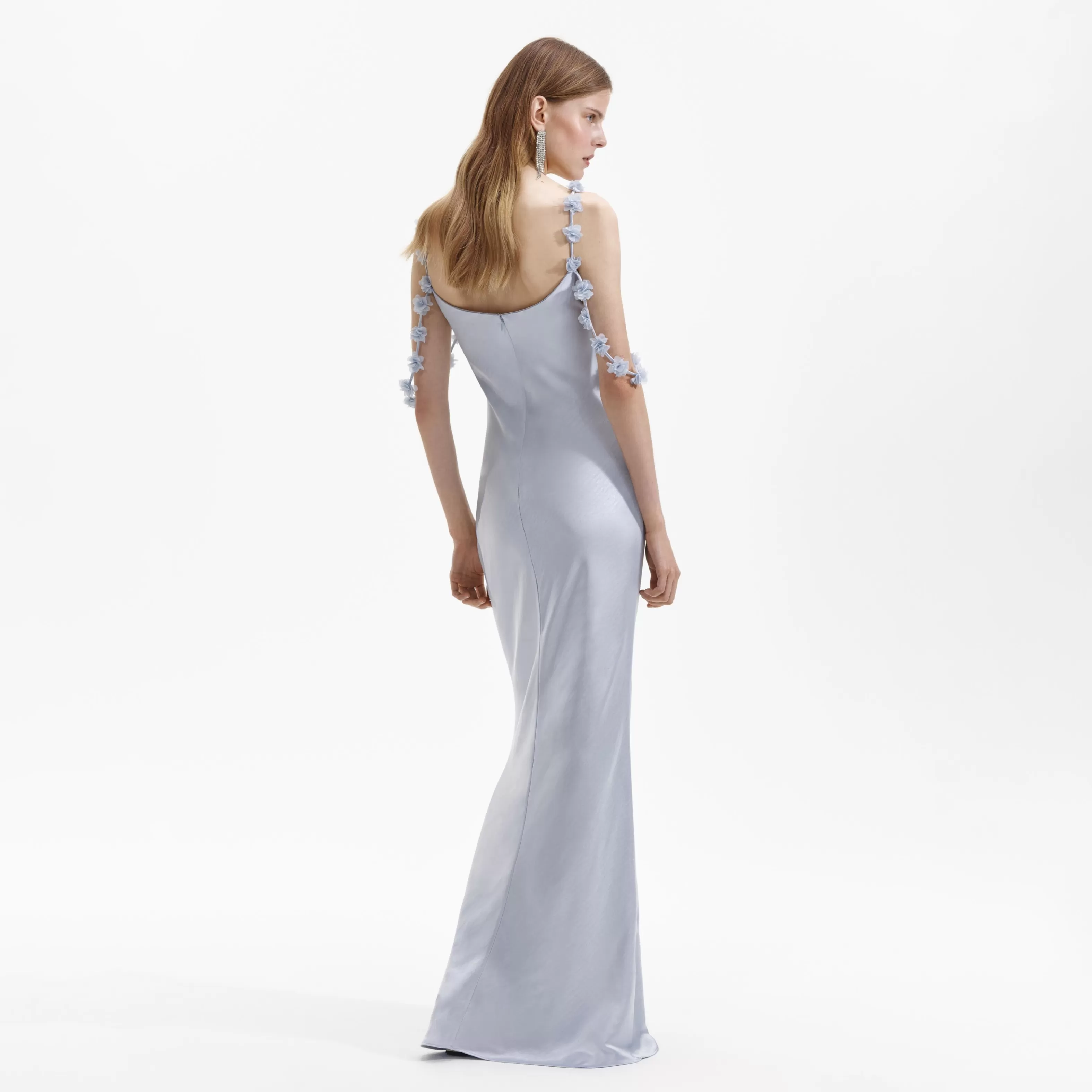 blue_satin_flower_maxi_dress_7920.webp Discount Satin Flower Maxi Dress Dresses | Icons