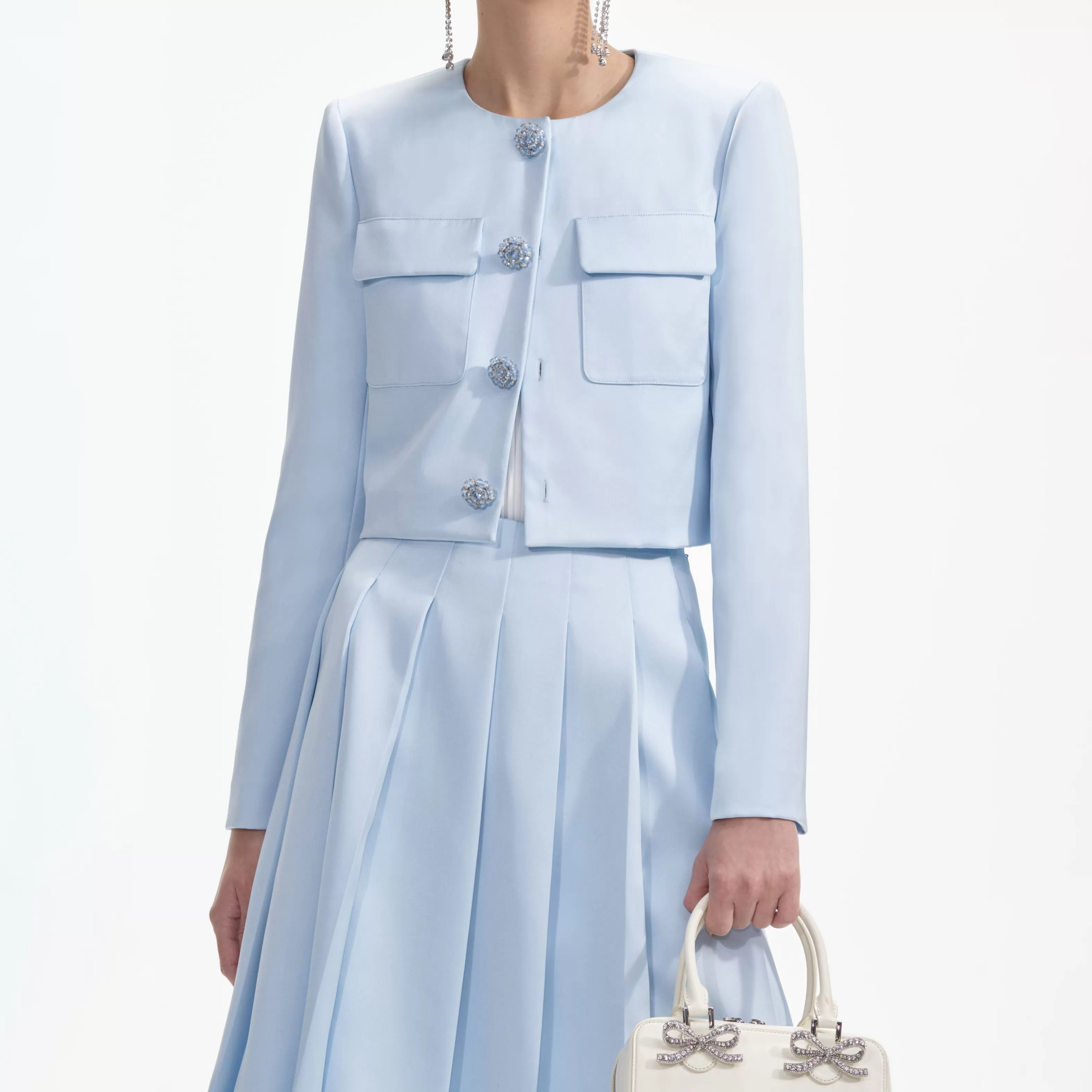 blue_satin_jacket_9483.webp Flash Sale Satin Jacket Co-ords | Tops