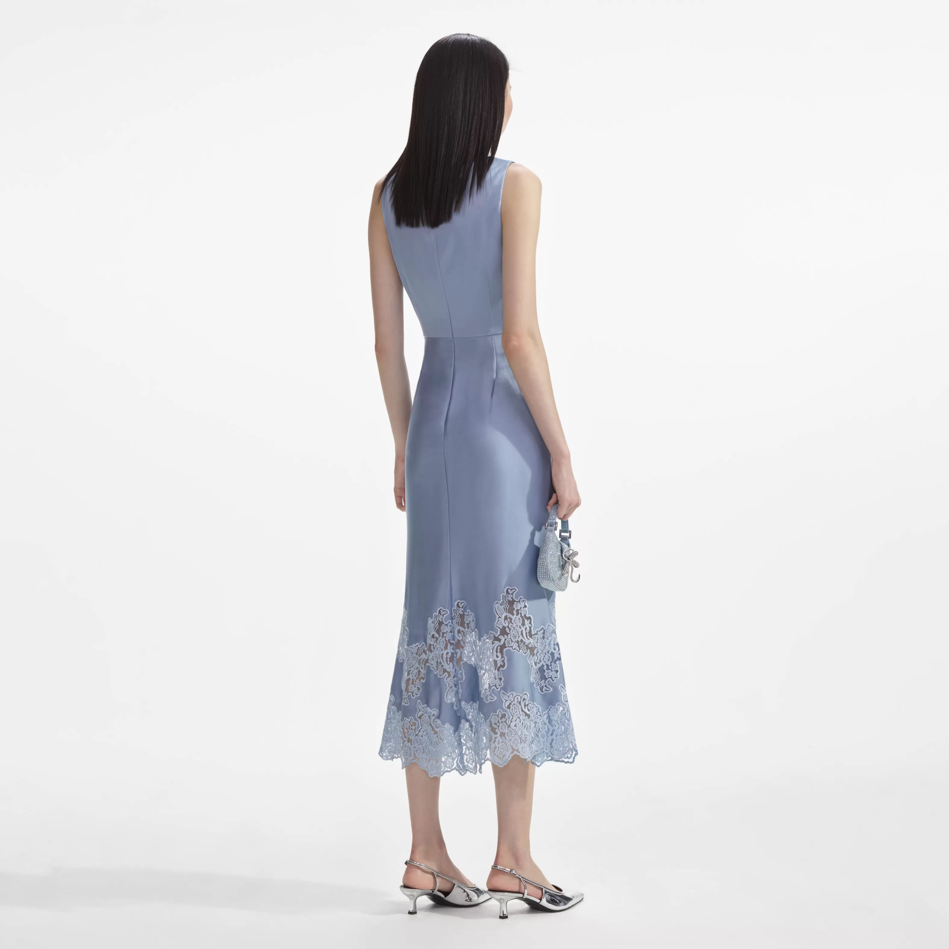 blue_satin_lace_insert_midi_dress_8032.webp Shop Satin Lace Insert Midi Dress Dresses