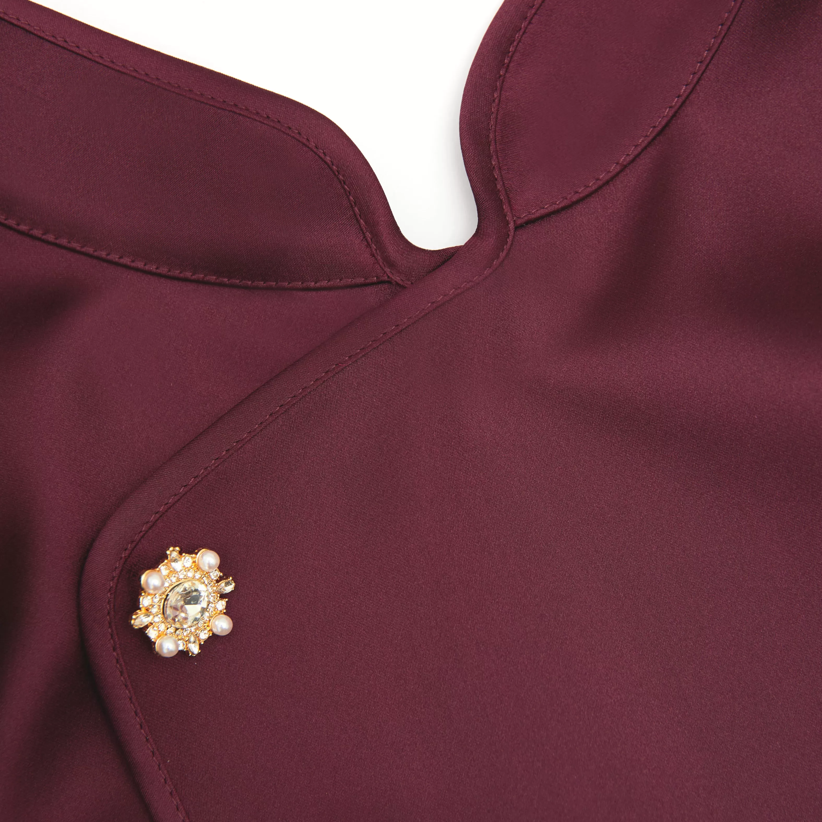 bordeaux_satin_mini_dress_6290.webp Cheap Satin Mini Dress Dresses | Exclusives