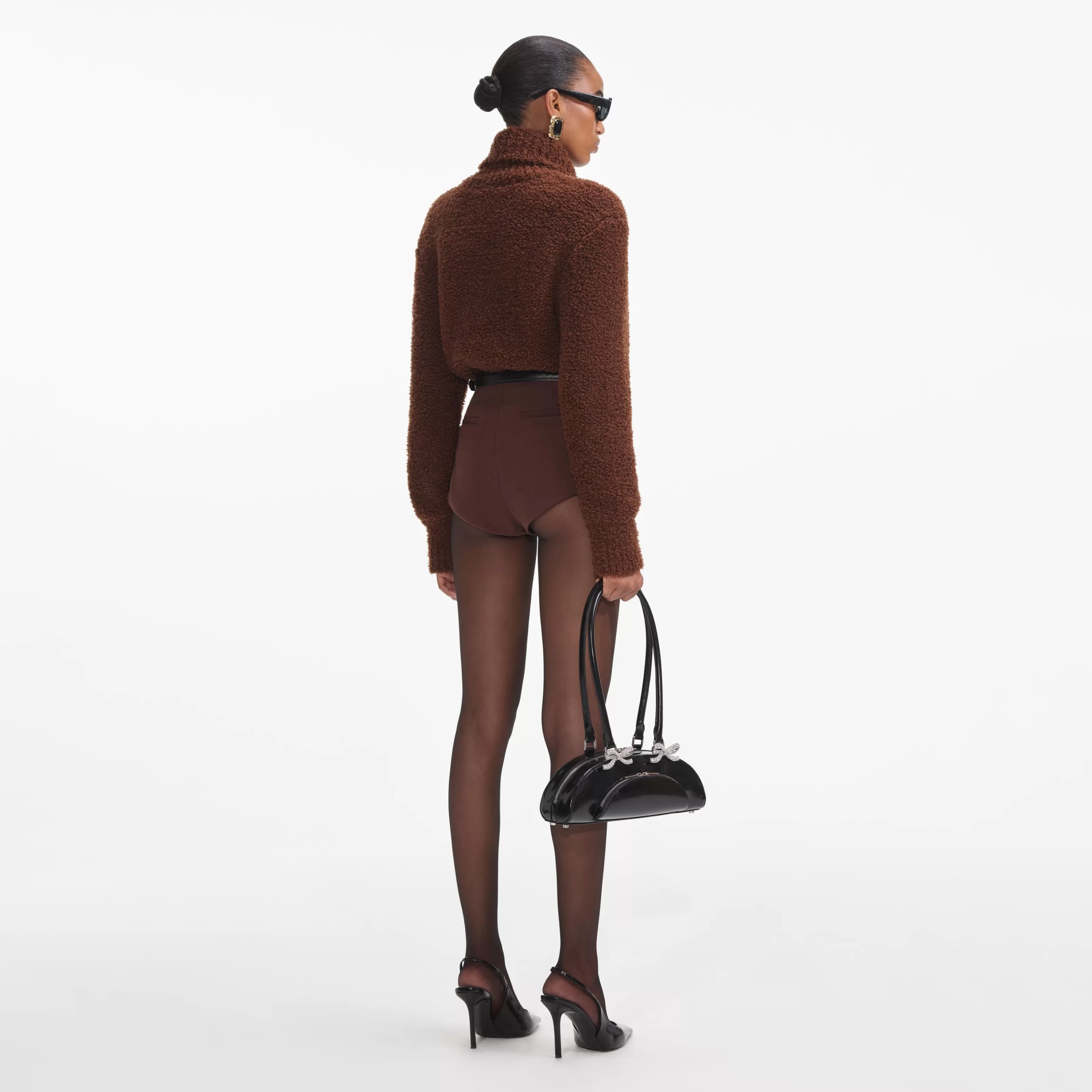 brown_fluffy_knit_jumper_8753.webp Hot Fluffy Knit Jumper Knitwear | Co-ords