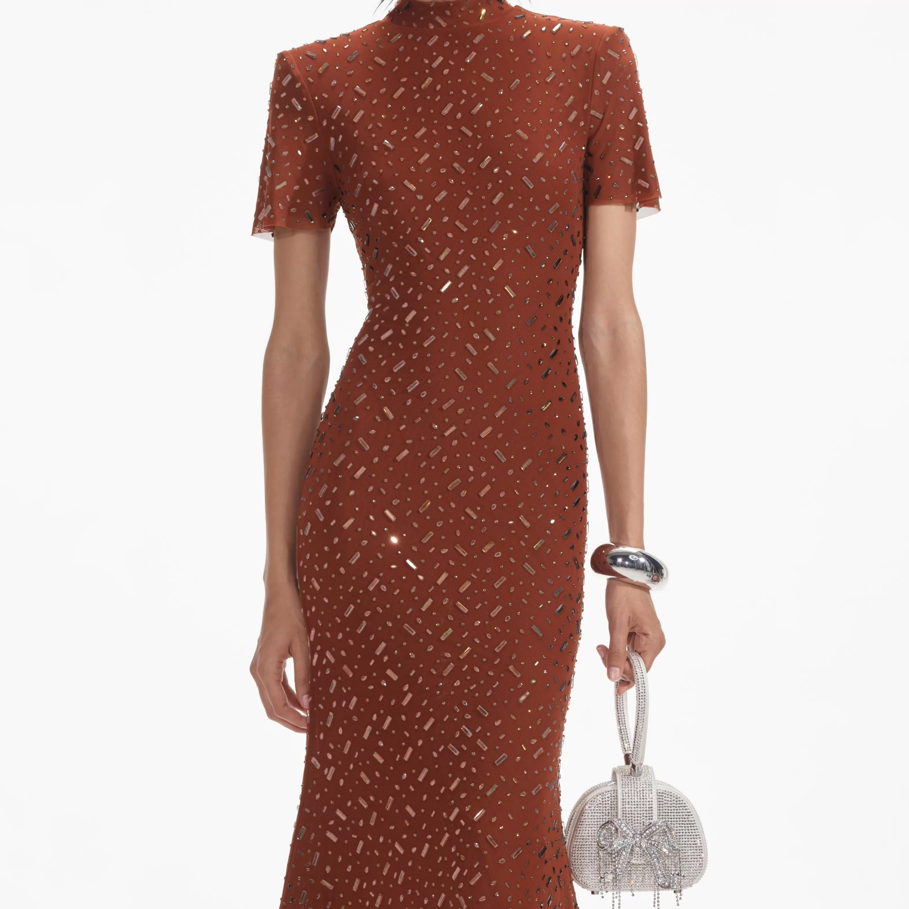 brown_square_rhinestone_mesh_midi_dress_7146.webp Cheap Square Rhinestone Mesh Midi Dress Dresses
