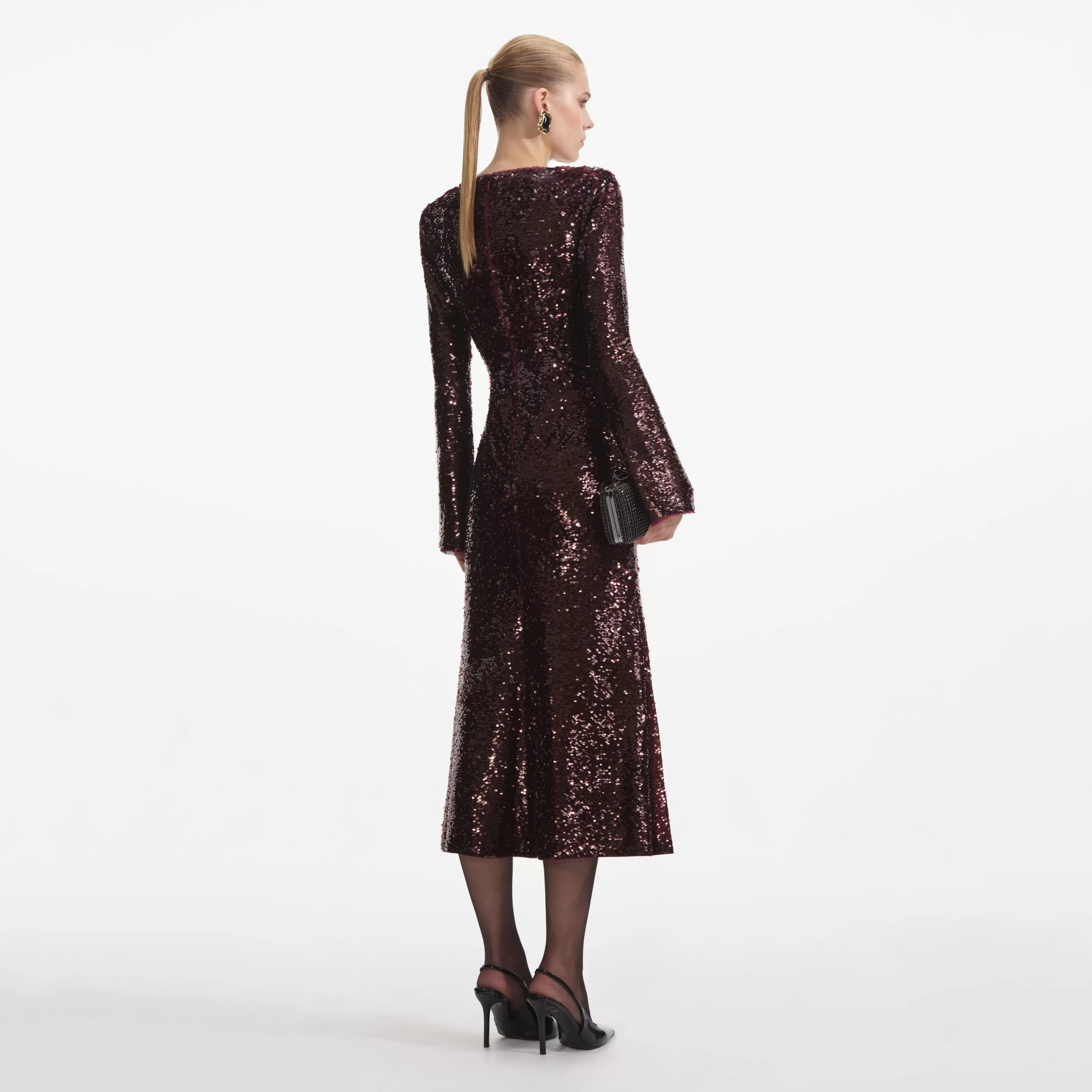 burgundy_sequin_midi_dress_6191.webp Sale Sequin Midi Dress Dresses | Exclusives