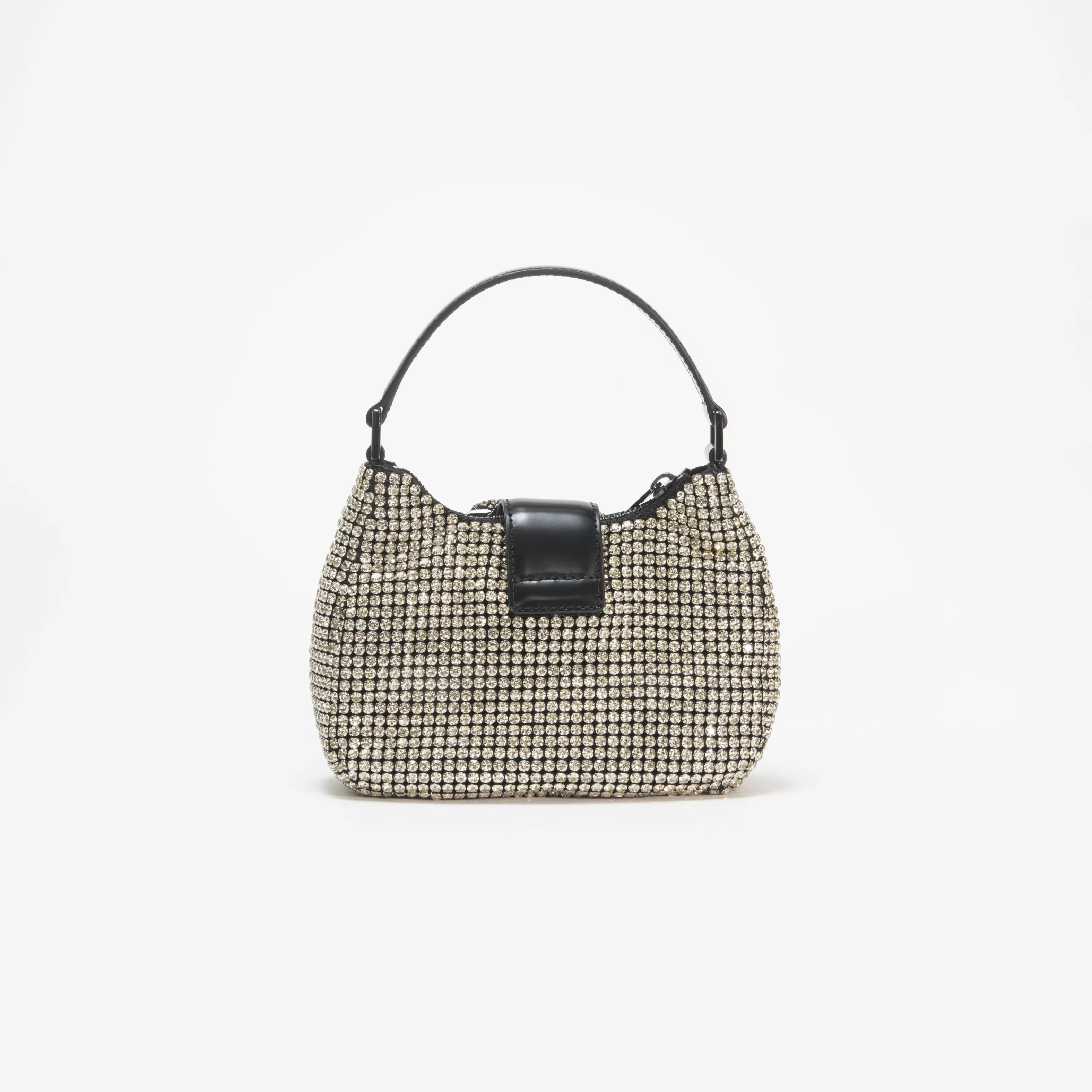 champagne_diamante_crescent_bow_bag_11522.webp Flash Sale Diamante Crescent Bow Bag Handbags