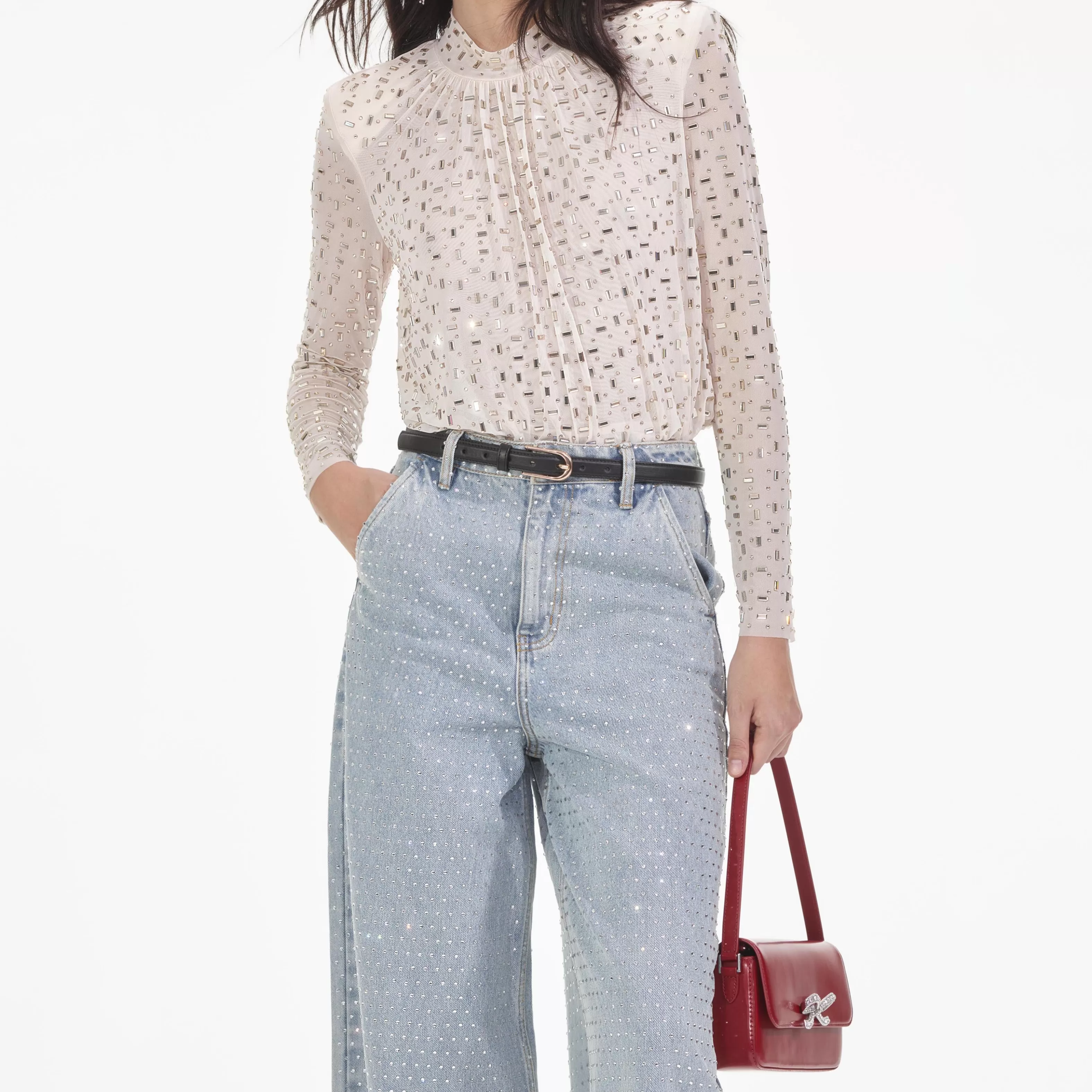 champagne_mesh_rhinestone_top_10285.webp Best Mesh Rhinestone Top Tops | Exclusives