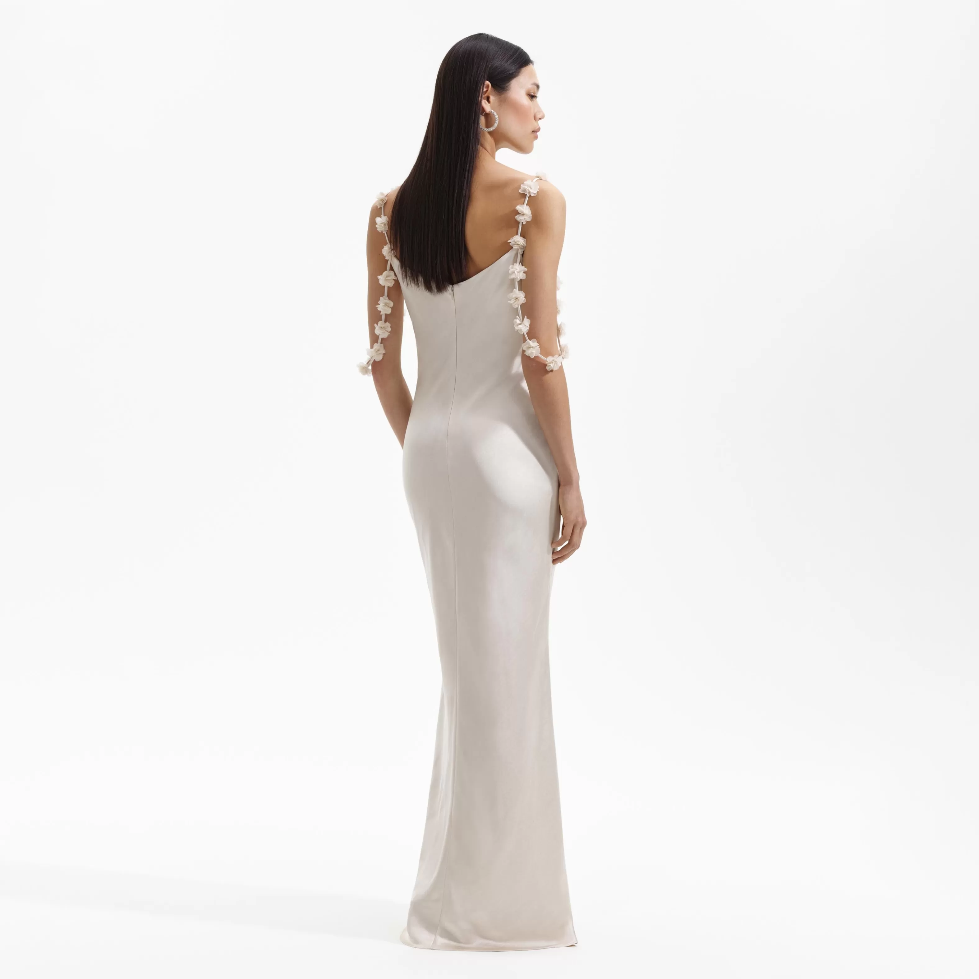 champagne_satin_flower_maxi_dress_8602.webp Best Satin Flower Maxi Dress Dresses | Icons