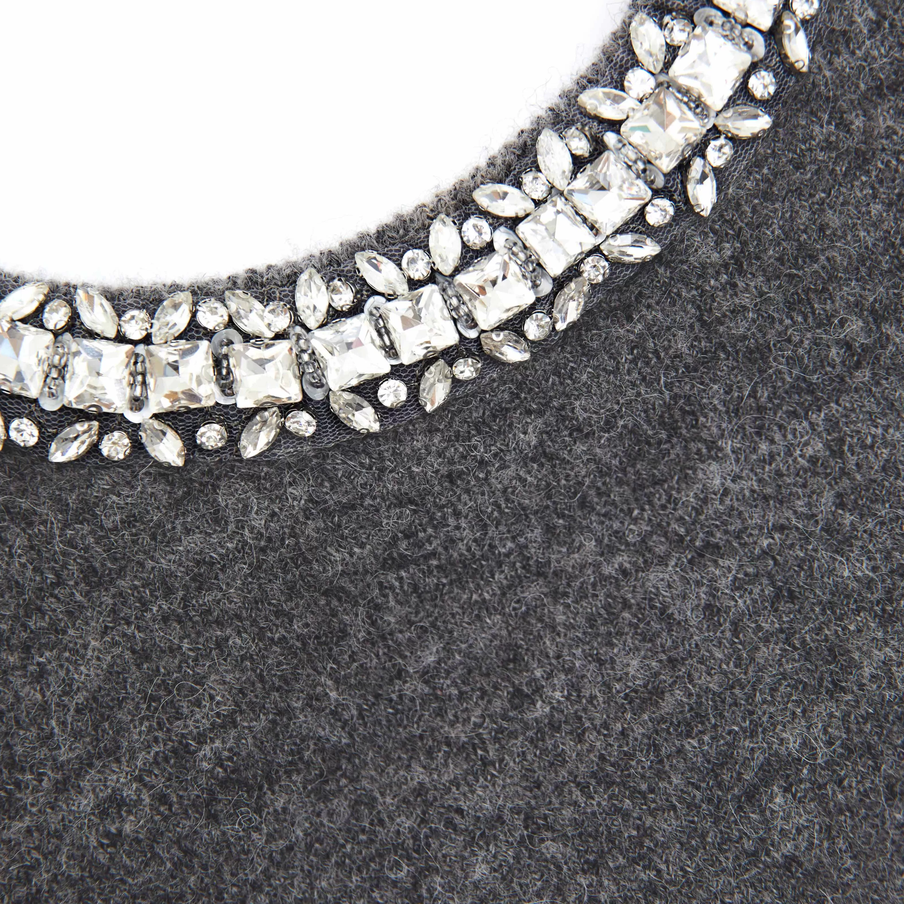 charcoal_embellished_knit_top_9050.webp Flash Sale Embellished Knit Top Knitwear | Tops