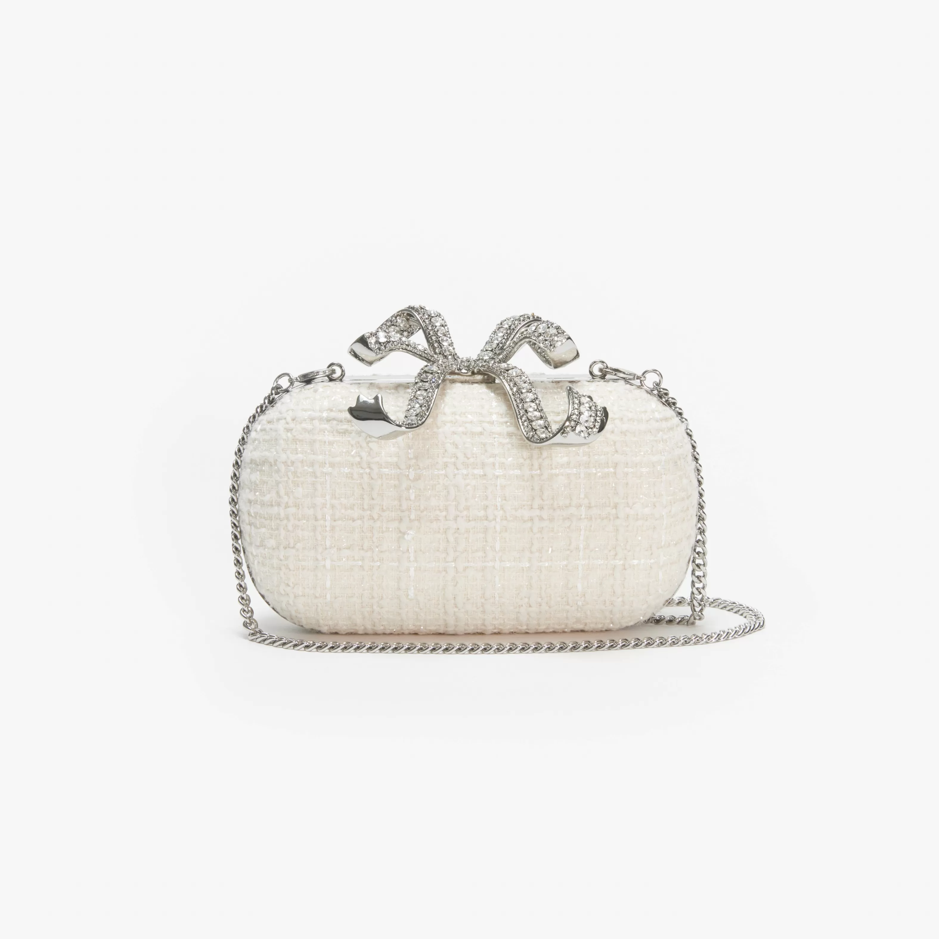 cream_boucle_bow_clutch_11626.webp Cheap Boucle Bow Clutch Handbags