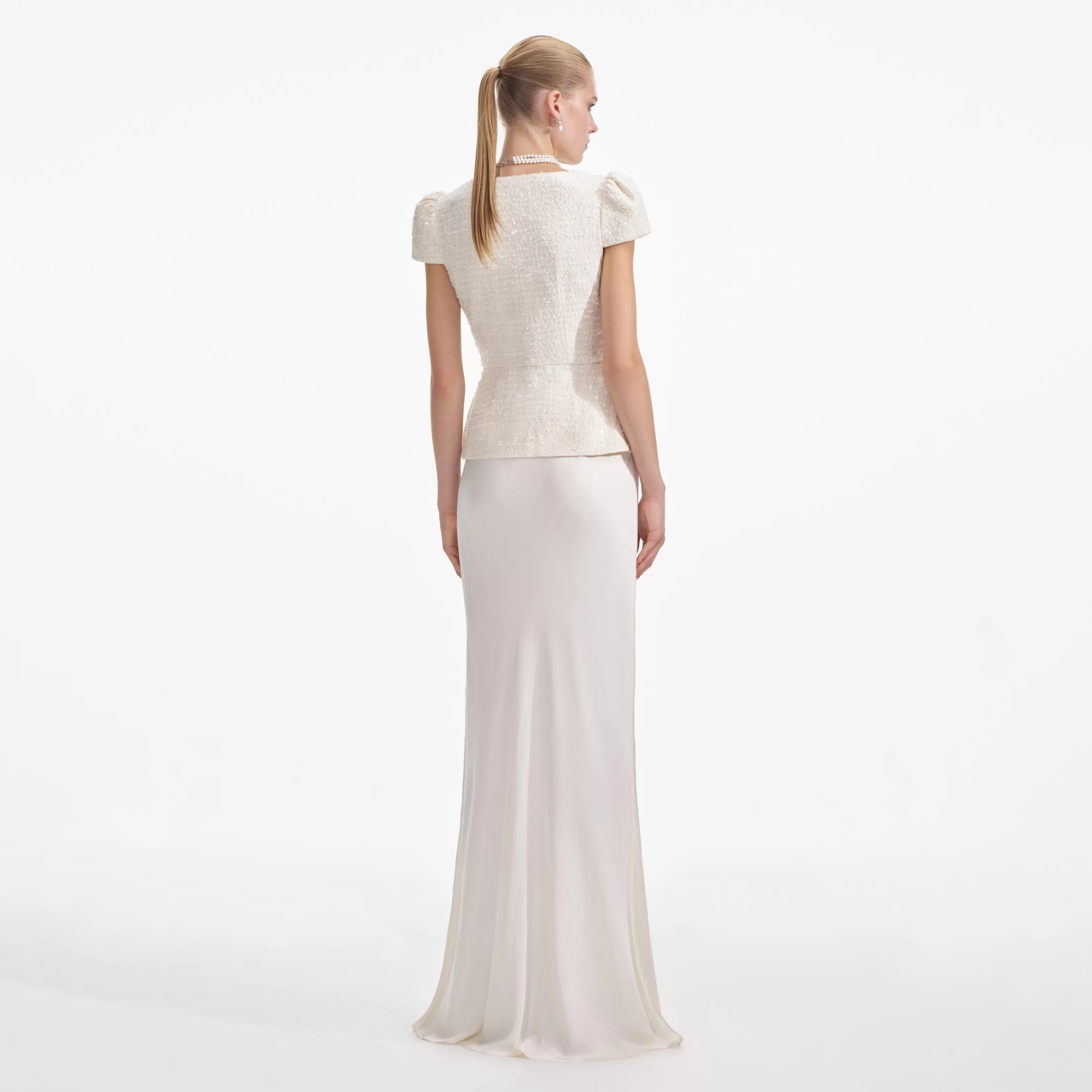 cream_boucle_bow_detail_maxi_dress_6638.webp Best Boucle Bow Detail Maxi Dress Dresses | Exclusives