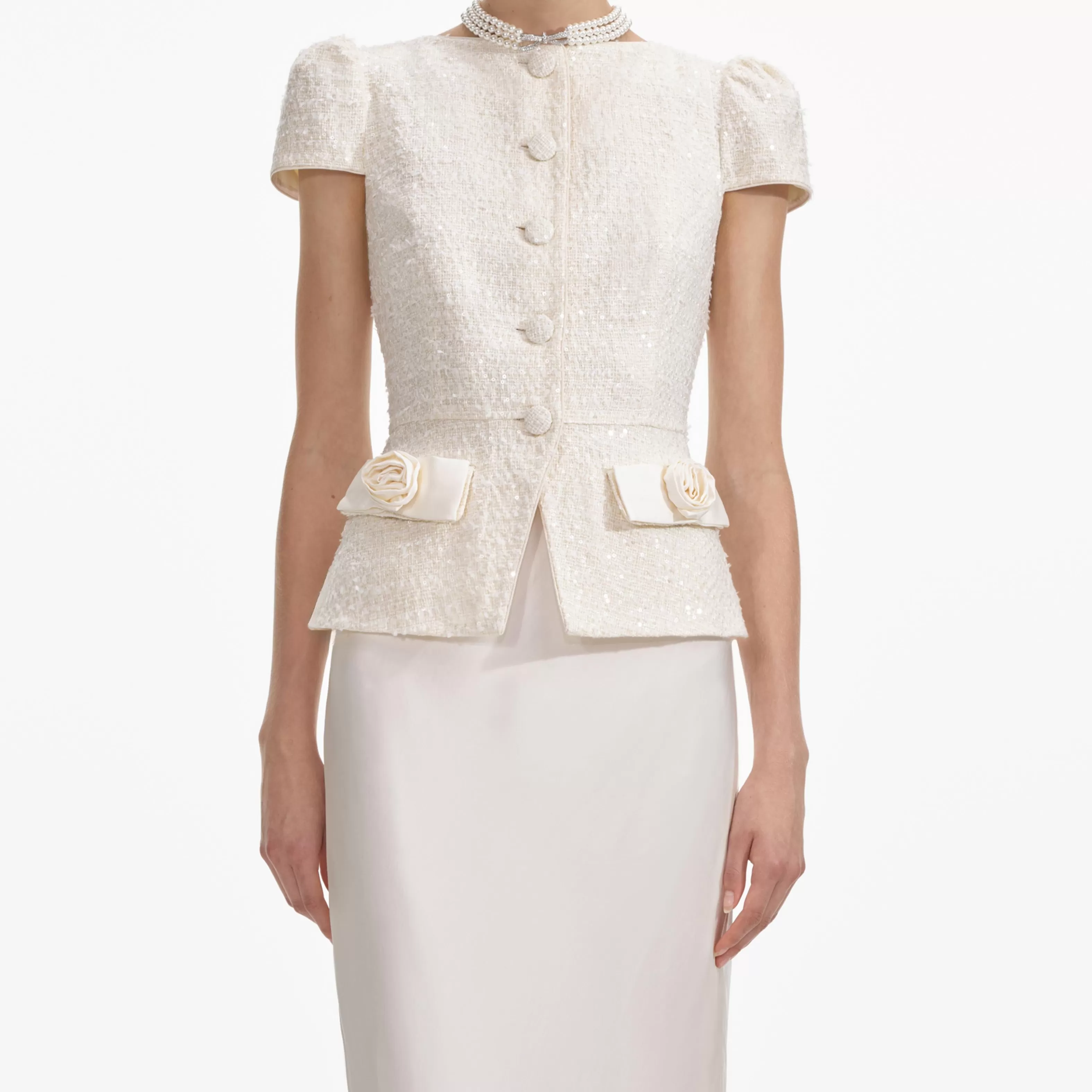 cream_boucle_bow_detail_maxi_dress_6639.webp Best Boucle Bow Detail Maxi Dress Dresses | Exclusives