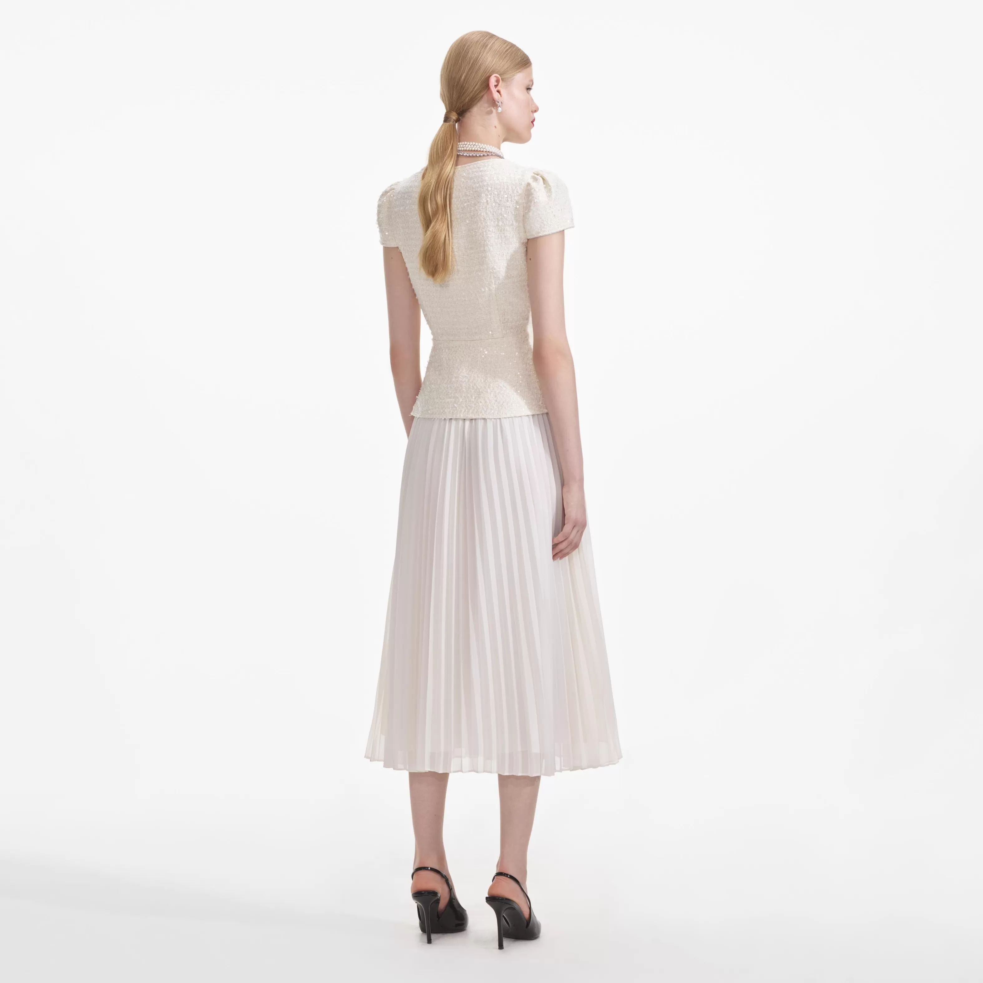 cream_boucle_bow_detail_midi_dress_6633.webp New Boucle Bow Detail Midi Dress Dresses | Exclusives