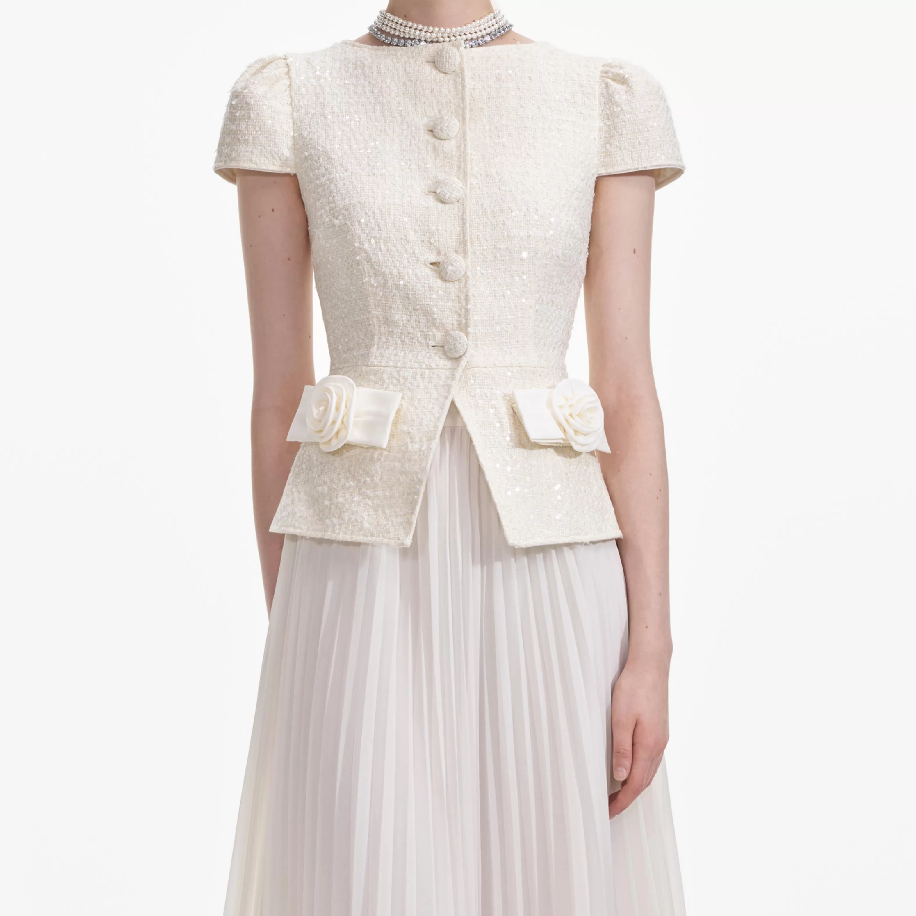 cream_boucle_bow_detail_midi_dress_6634.webp New Boucle Bow Detail Midi Dress Dresses | Exclusives