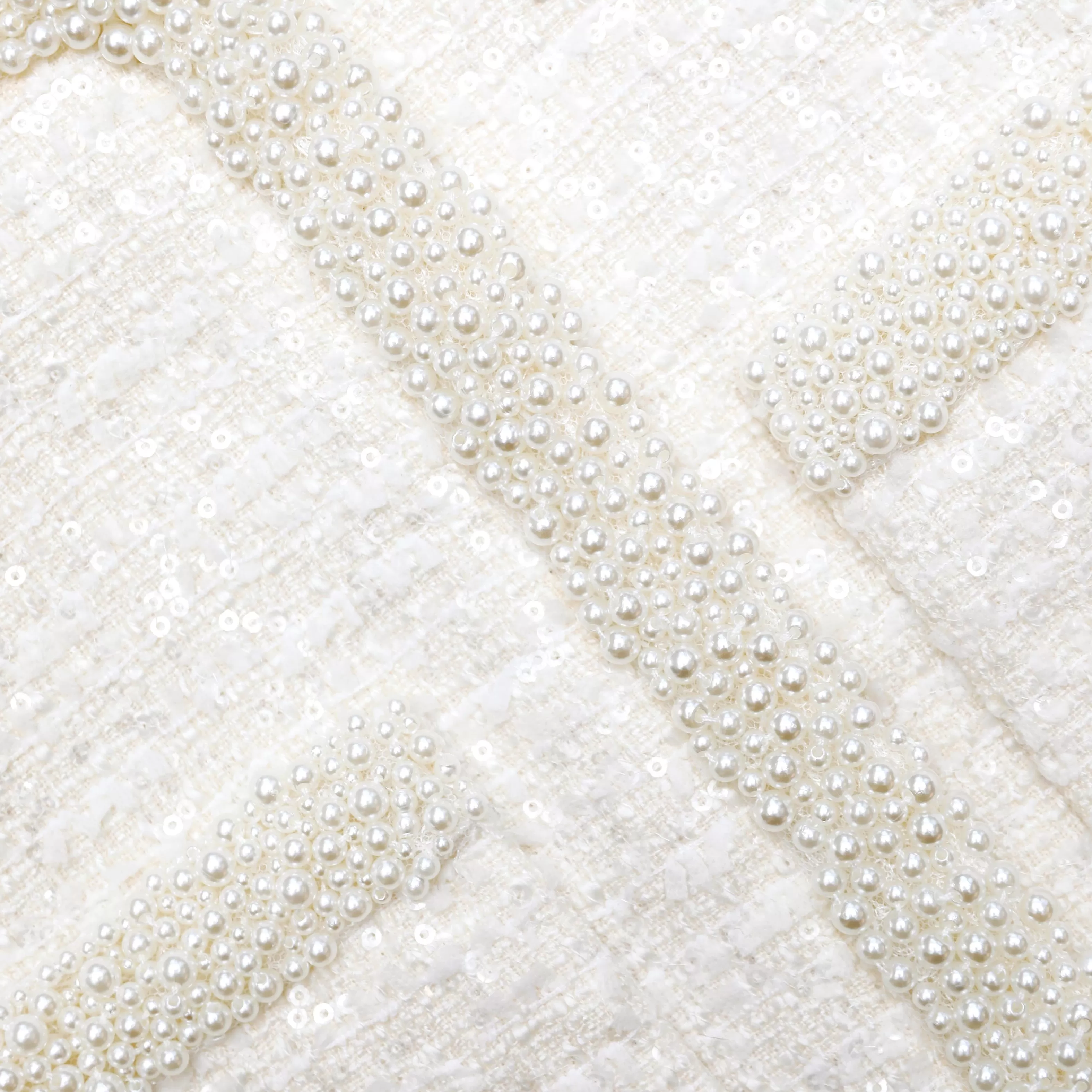 cream_boucle_pearl_trim_jacket_9216.webp Sale Boucle Pearl Trim Jacket Co-ords | Outerwear