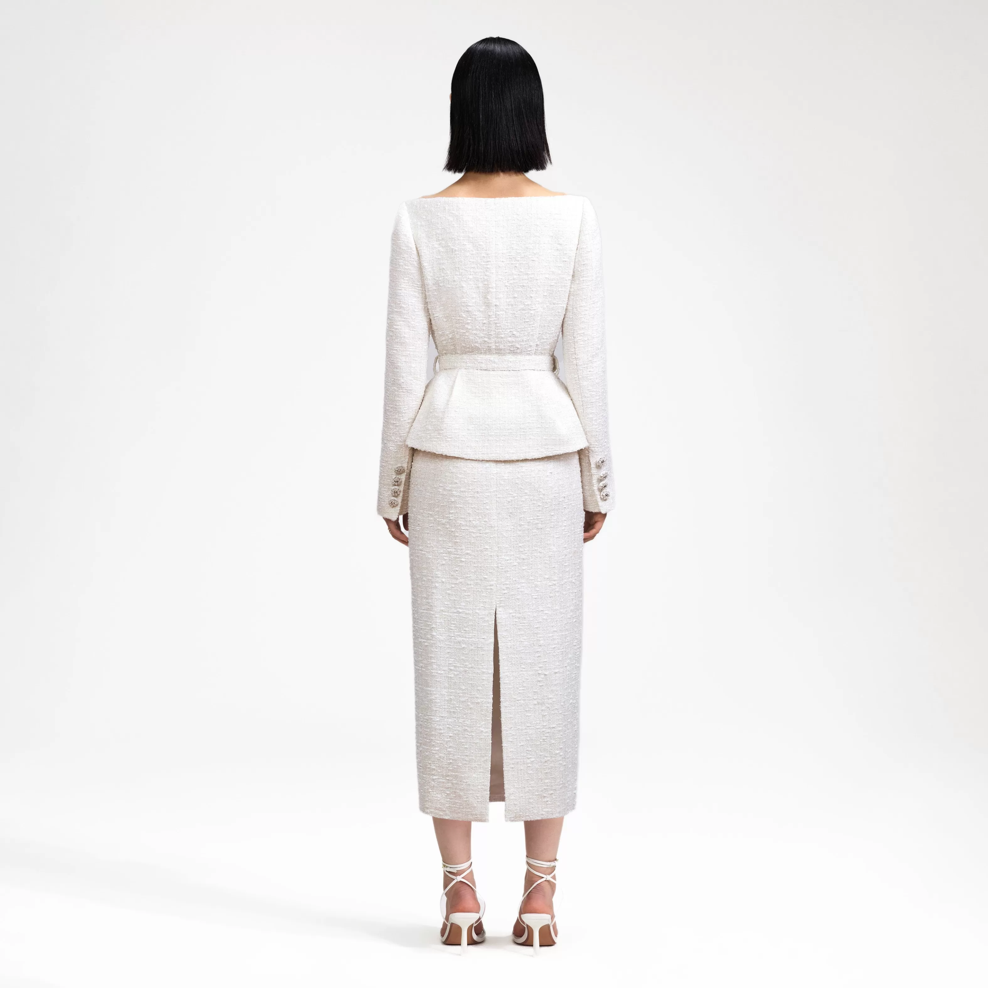 cream_off_shoulder_boucle_midi_dress_8645.webp New Off Shoulder Boucle Midi Dress Dresses | Icons