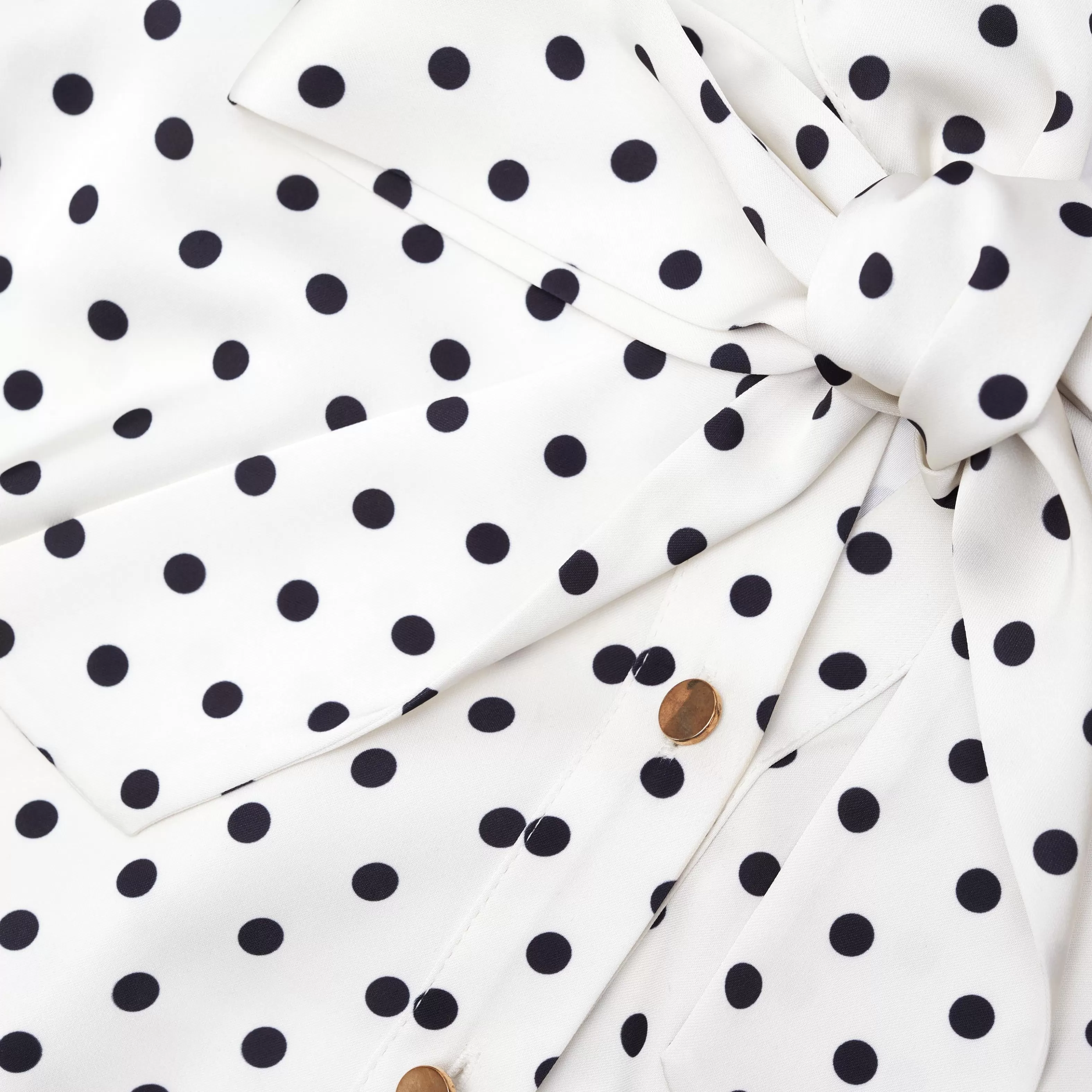 cream_polka_dot_satin_midi_dress_7122.webp Store Polka Dot Satin Midi Dress Dresses | Icons