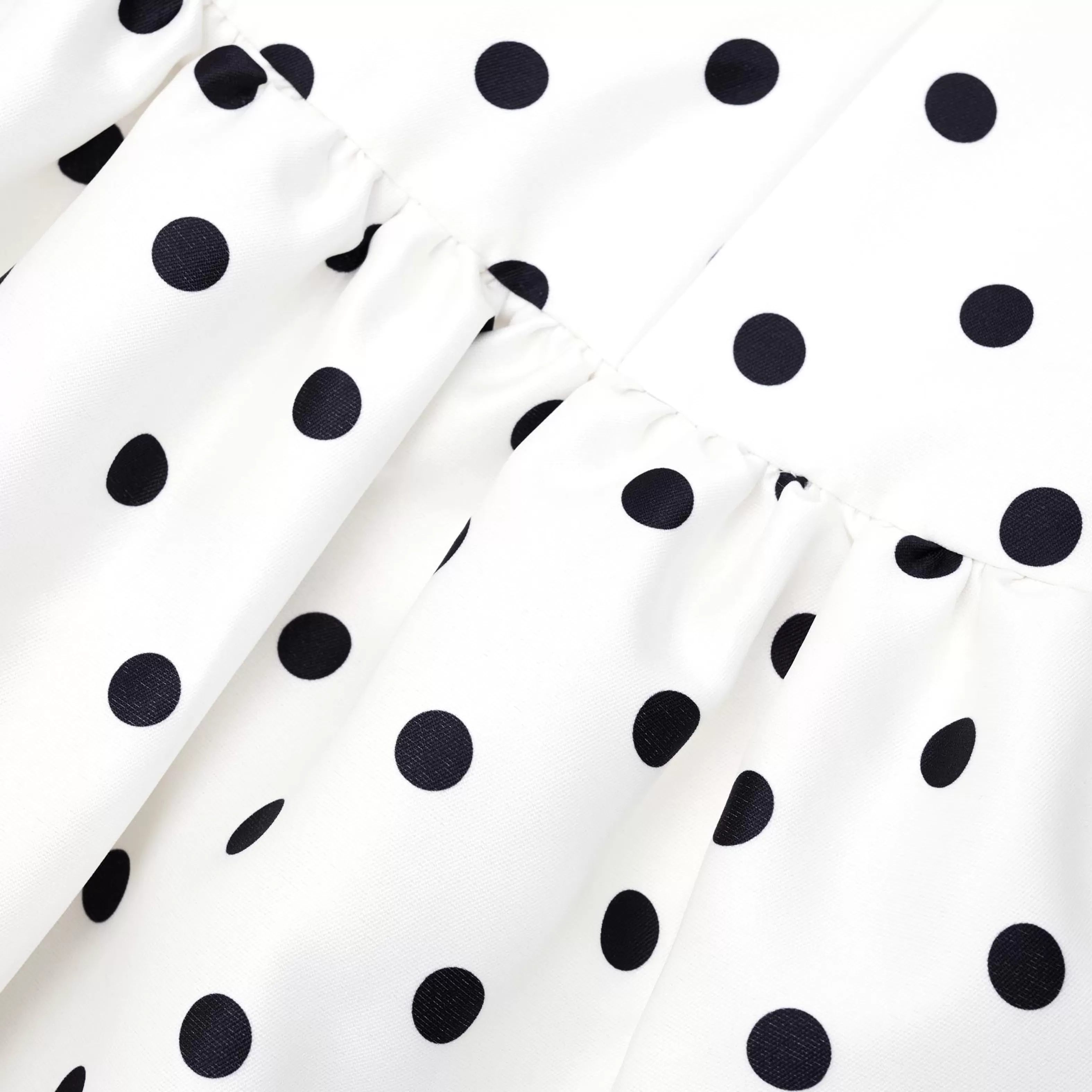 cream_polka_dot_taffeta_midi_dress_7567.webp New Polka Dot Taffeta Midi Dress Dresses | Icons