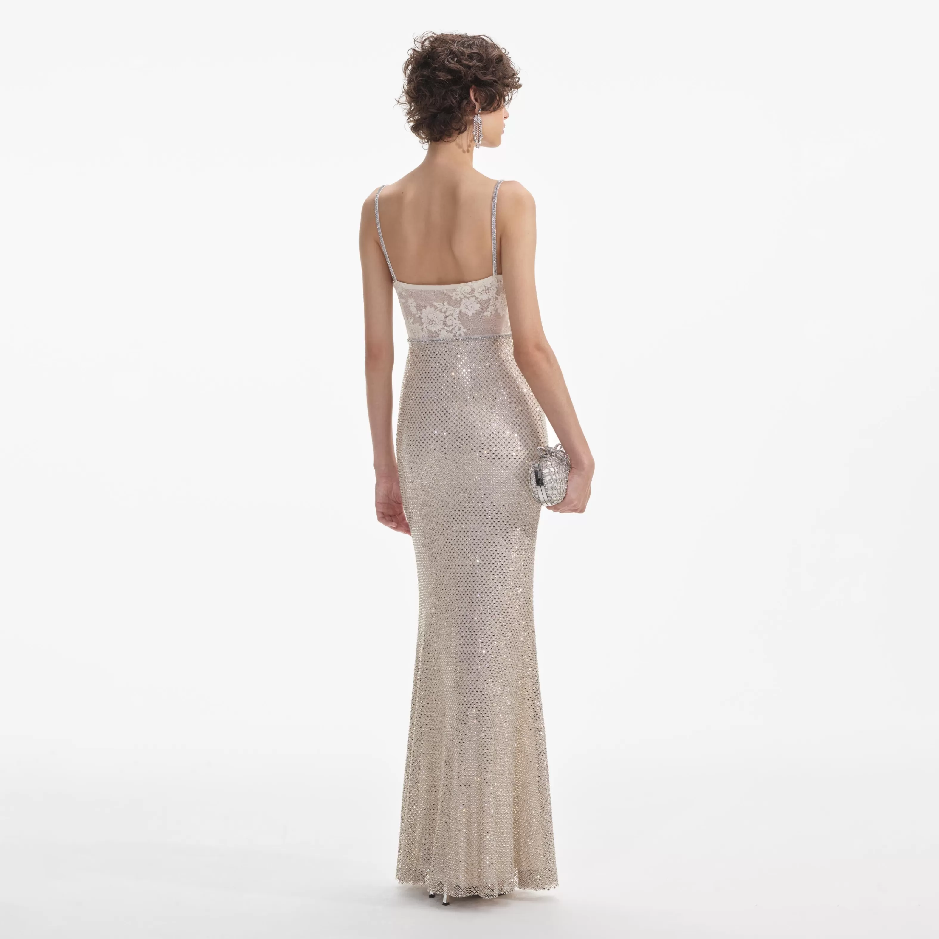 cream_rhinestone_mesh_maxi_dress_7240.webp Hot Rhinestone Mesh Maxi Dress Dresses