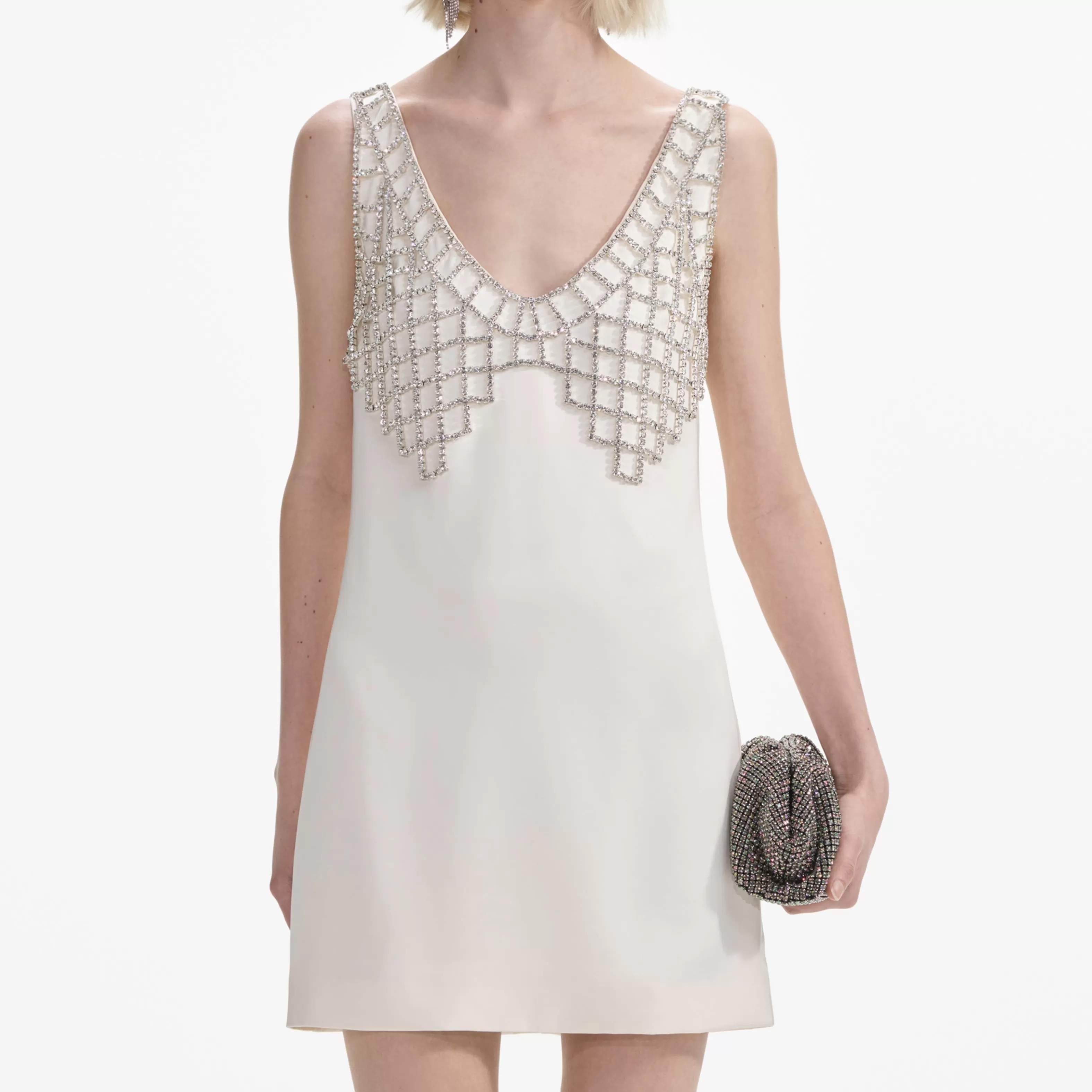 cream_satin_diamante_bralette_mini_dress_7853.webp Outlet Satin Diamante Bralette Mini Dress Dresses