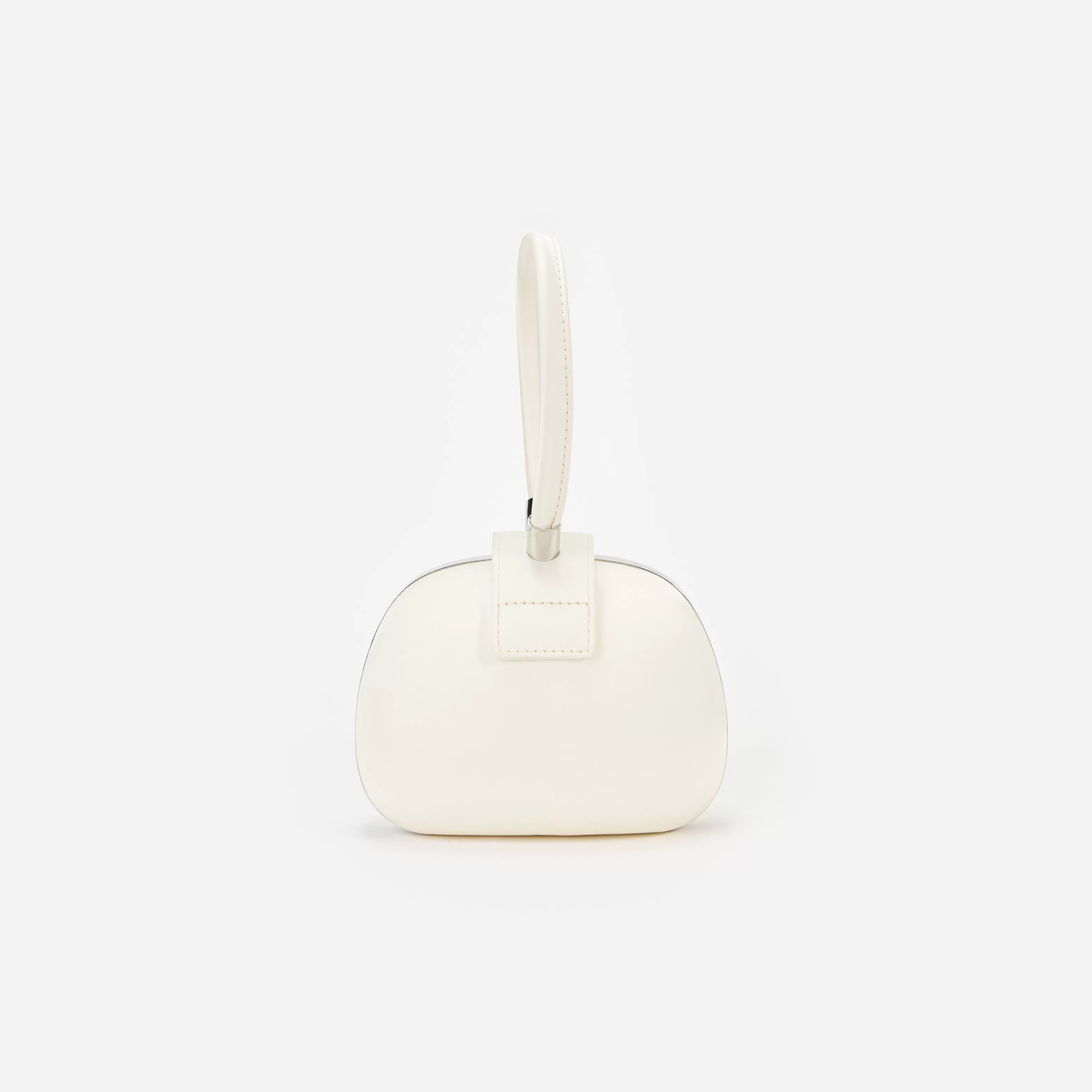 cream_satin_top_handle_clutch_bag_11236.webp Cheap Satin Top Handle Clutch Bag Handbags