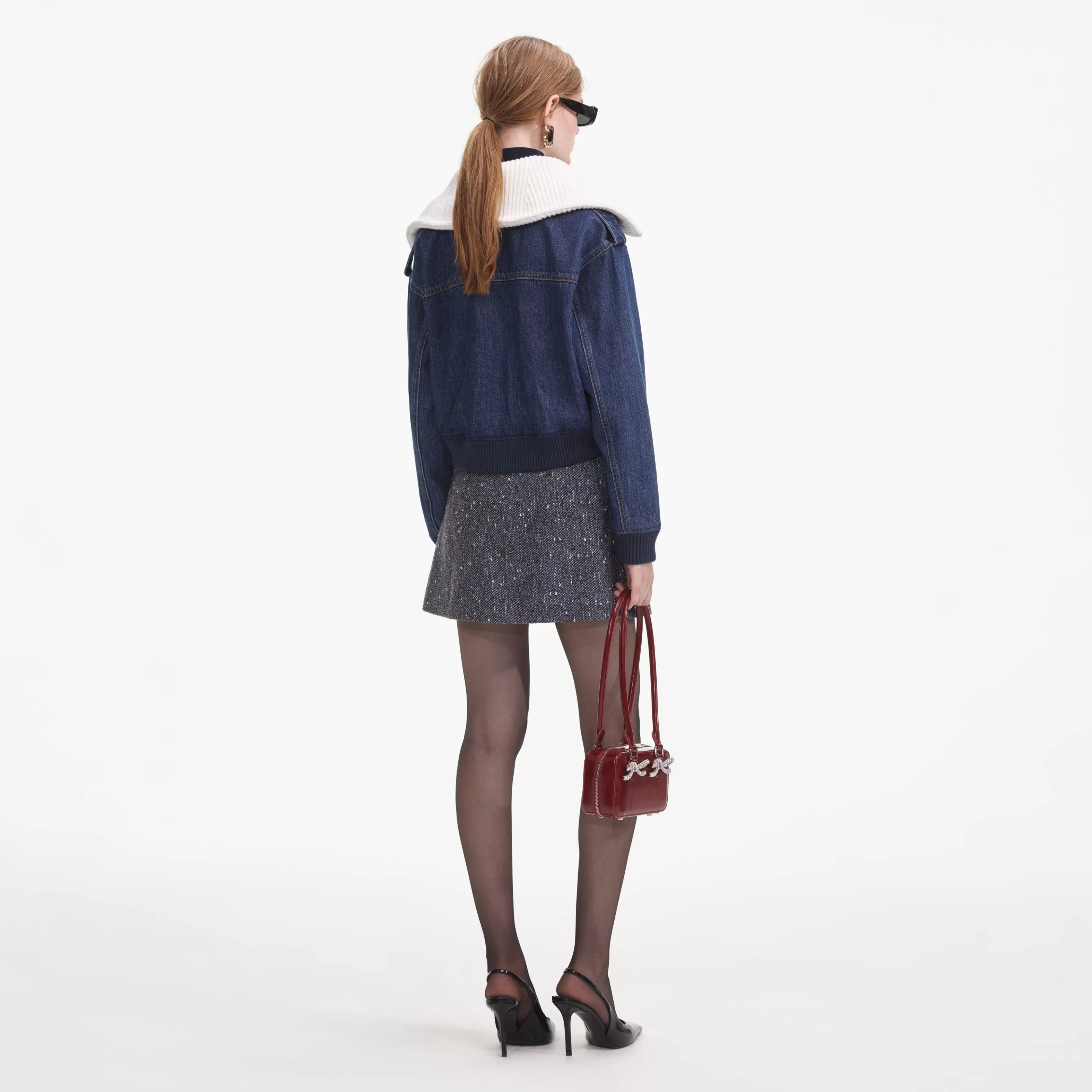 denim_knit_collar_jacket_9679.webp New Knit Collar Jacket Denim | Outerwear
