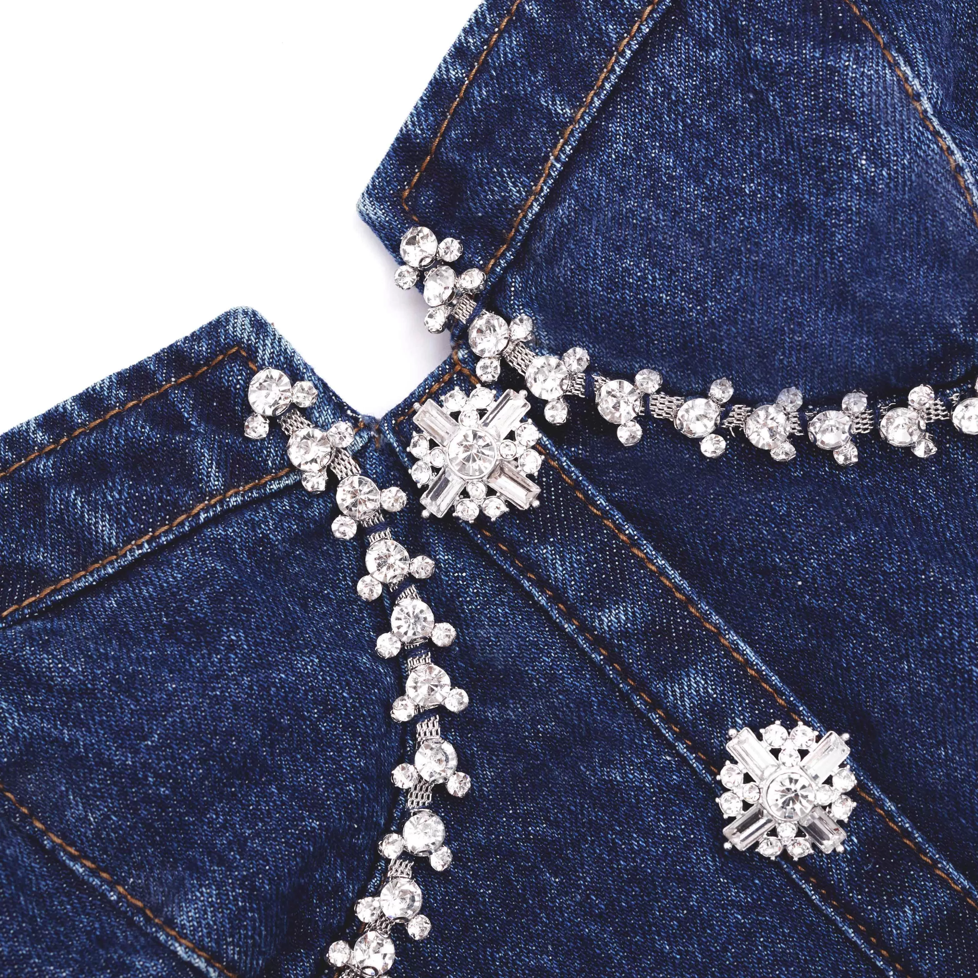 diamante_denim_top_9874.webp Sale Denim Top Denim | Tops