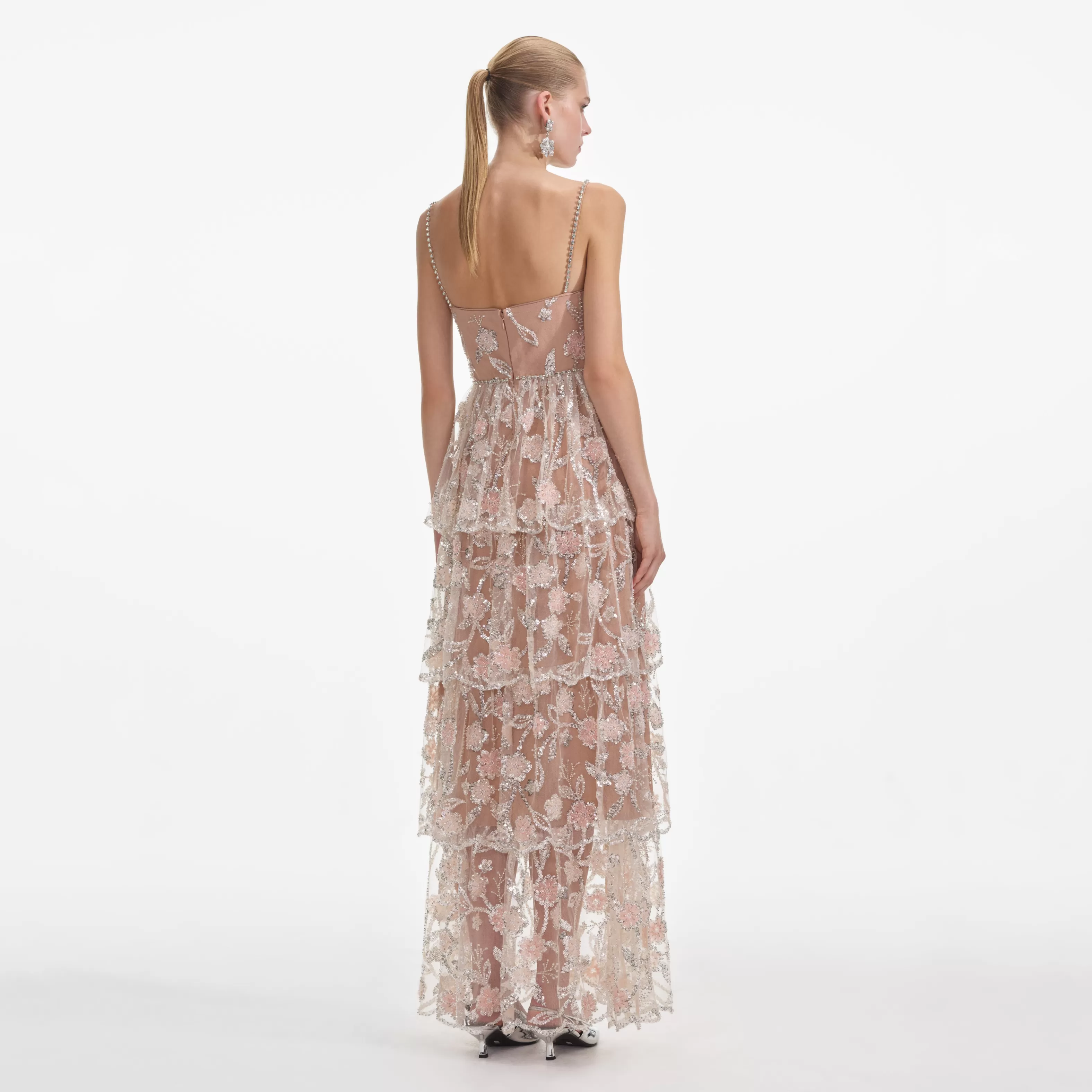 flower_sequin_tier_maxi_dress_6218.webp Shop Sequin Tier Maxi Dress Dresses | Exclusives