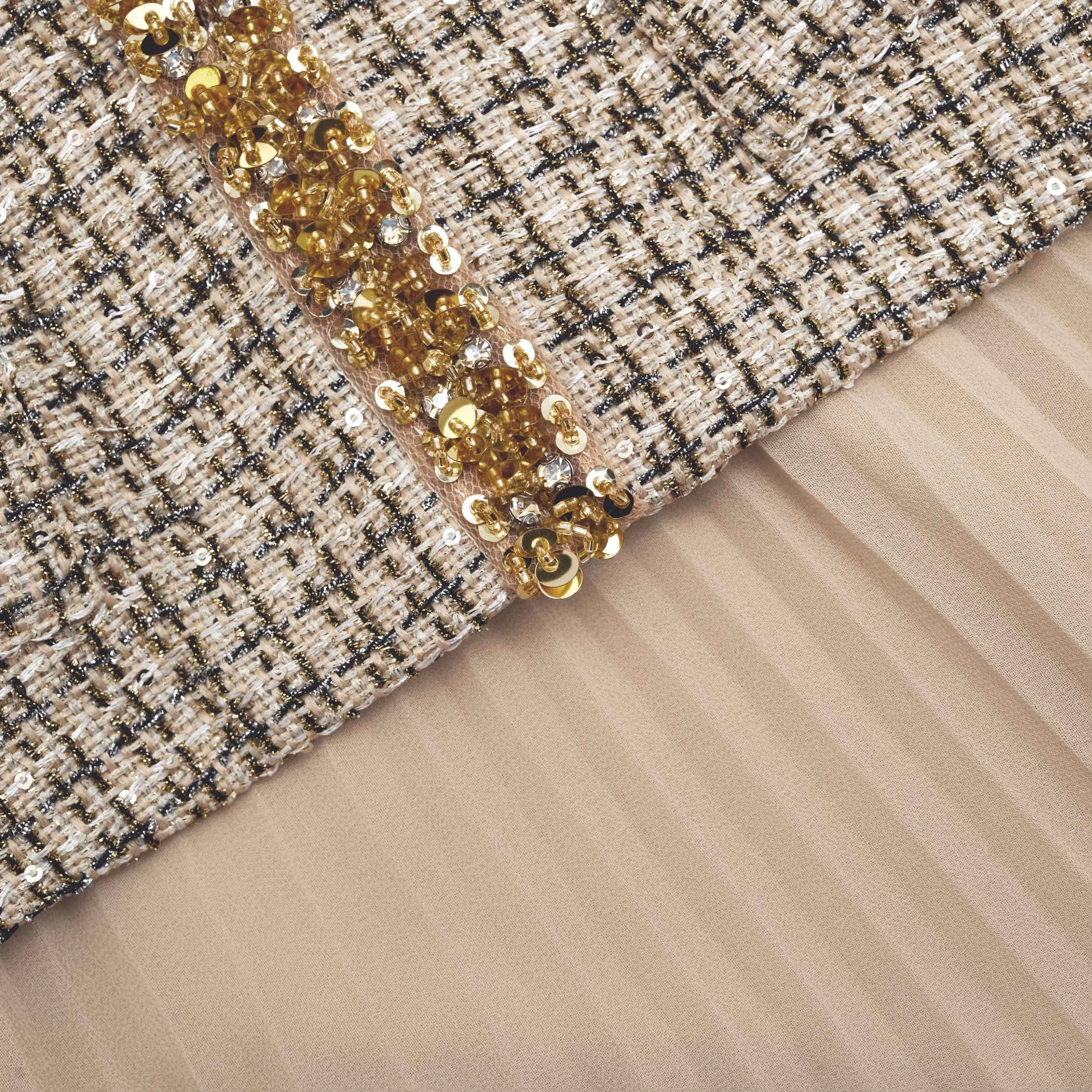 gold_boucle_midi_dress_7802.webp New Boucle Midi Dress Dresses | Exclusives