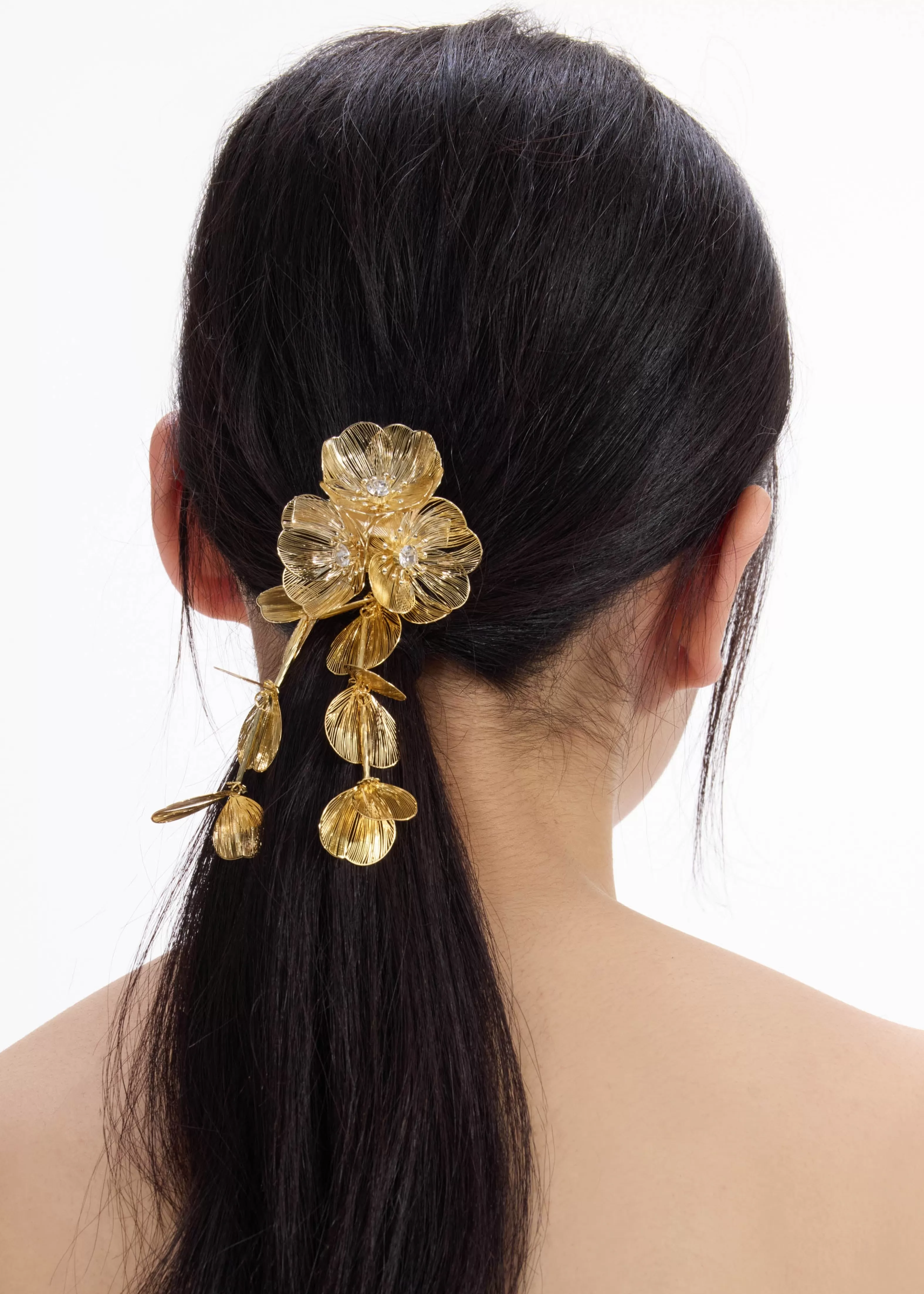 gold_floral_hairclip_10750.webp Shop Floral Hairclip Bridal Accessories | Jewellery