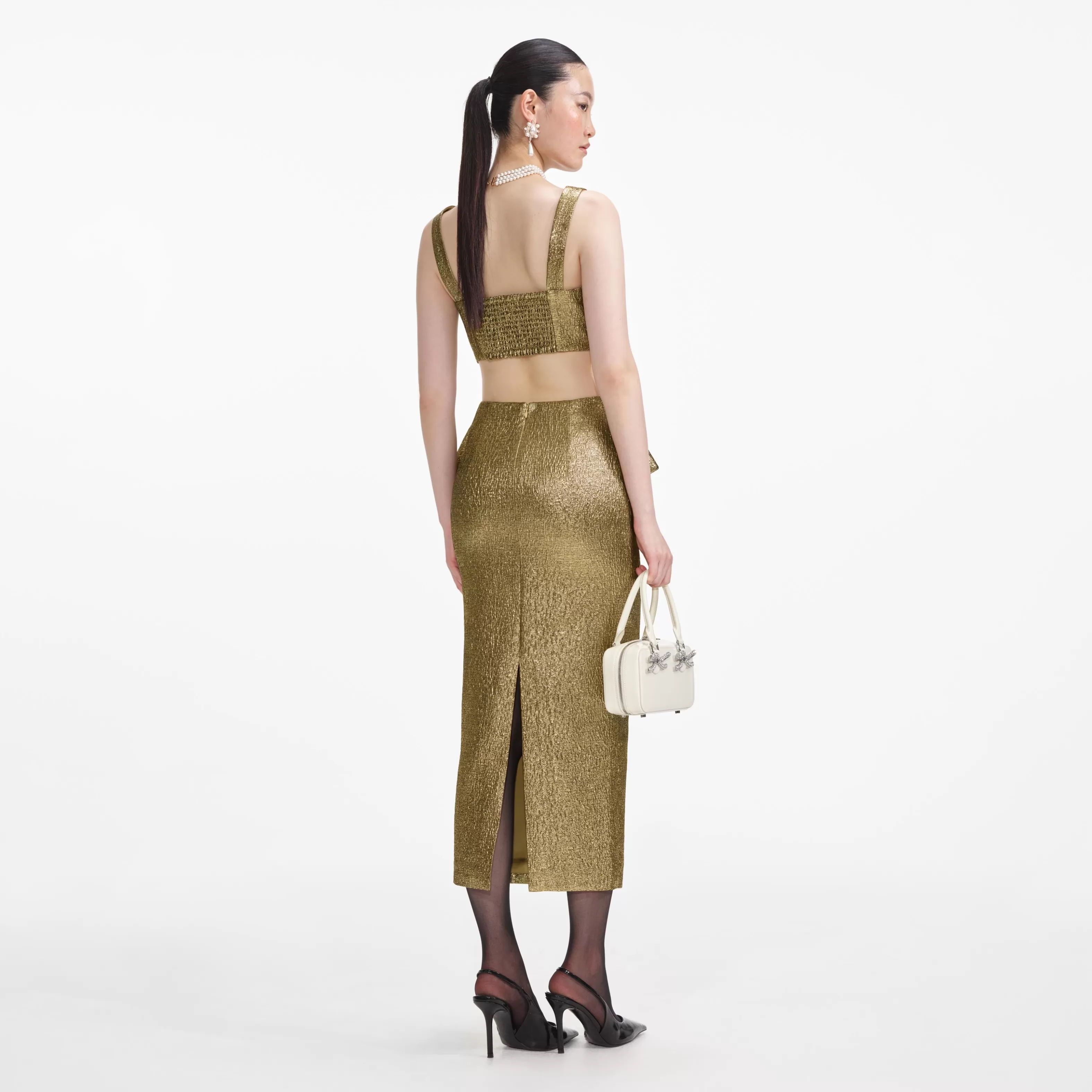 gold_metallic_jacquard_crop_top_9934.webp Best Metallic Jacquard Crop Top Tops | Exclusives