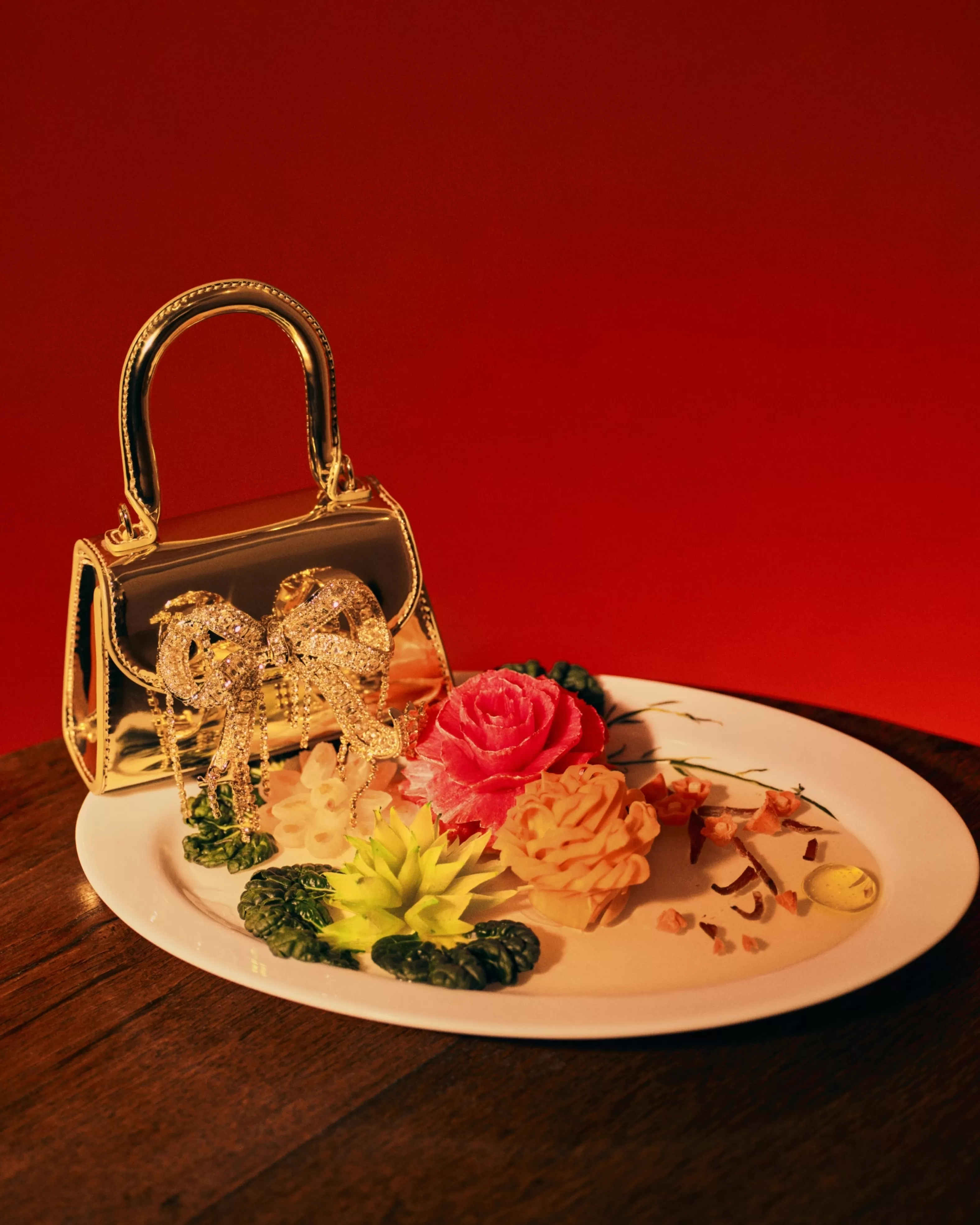 gold_metallic_micro_bow_bag_11685.webp Cheap Metallic Micro Bow Bag Handbags