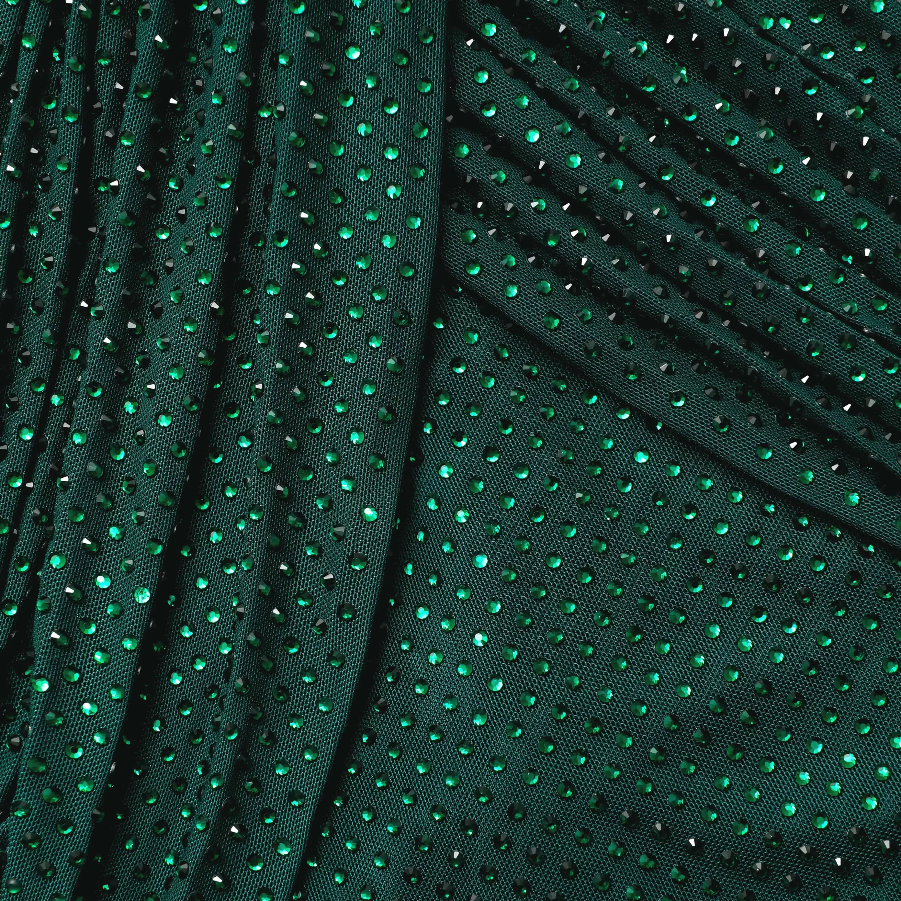 green_rhinestone_mesh_midi_dress_8094.webp Discount Rhinestone Mesh Midi Dress Dresses | Icons