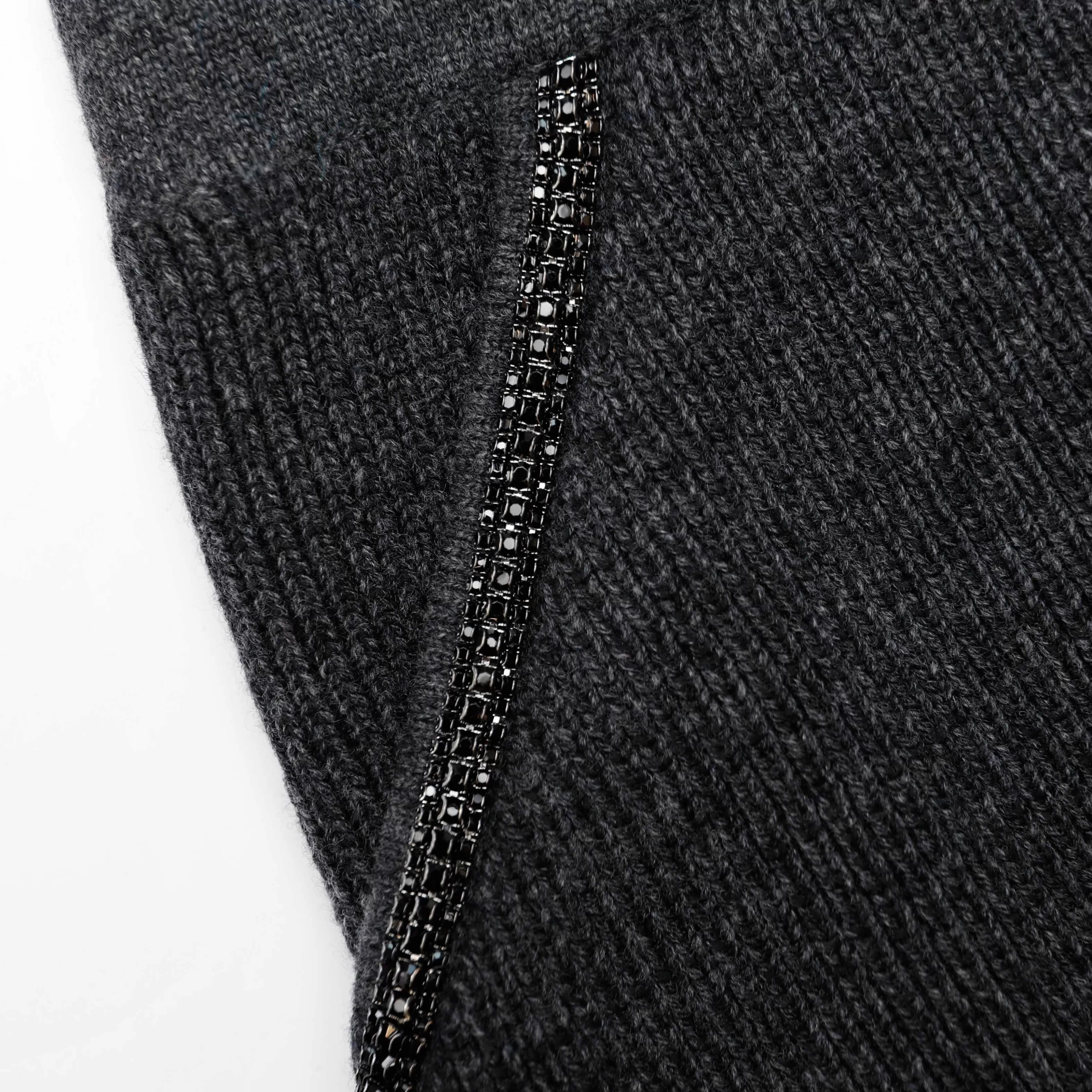grey_knit_mini_skirt_8990.webp Fashion Knit Mini Skirt Knitwear | Co-ords