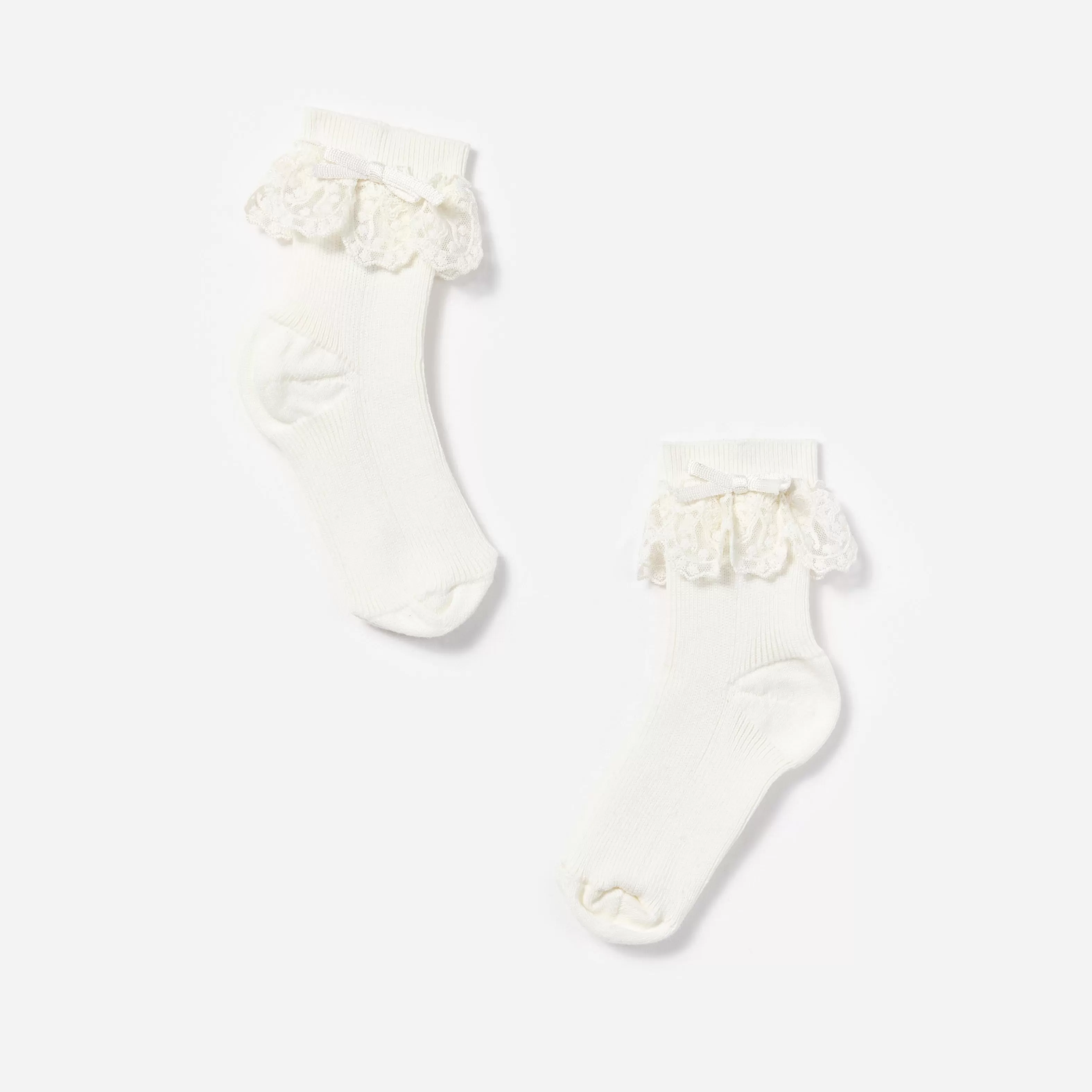 lace_trim_bow_socks_11854.webp Hot Trim Bow Socks Kids Kids