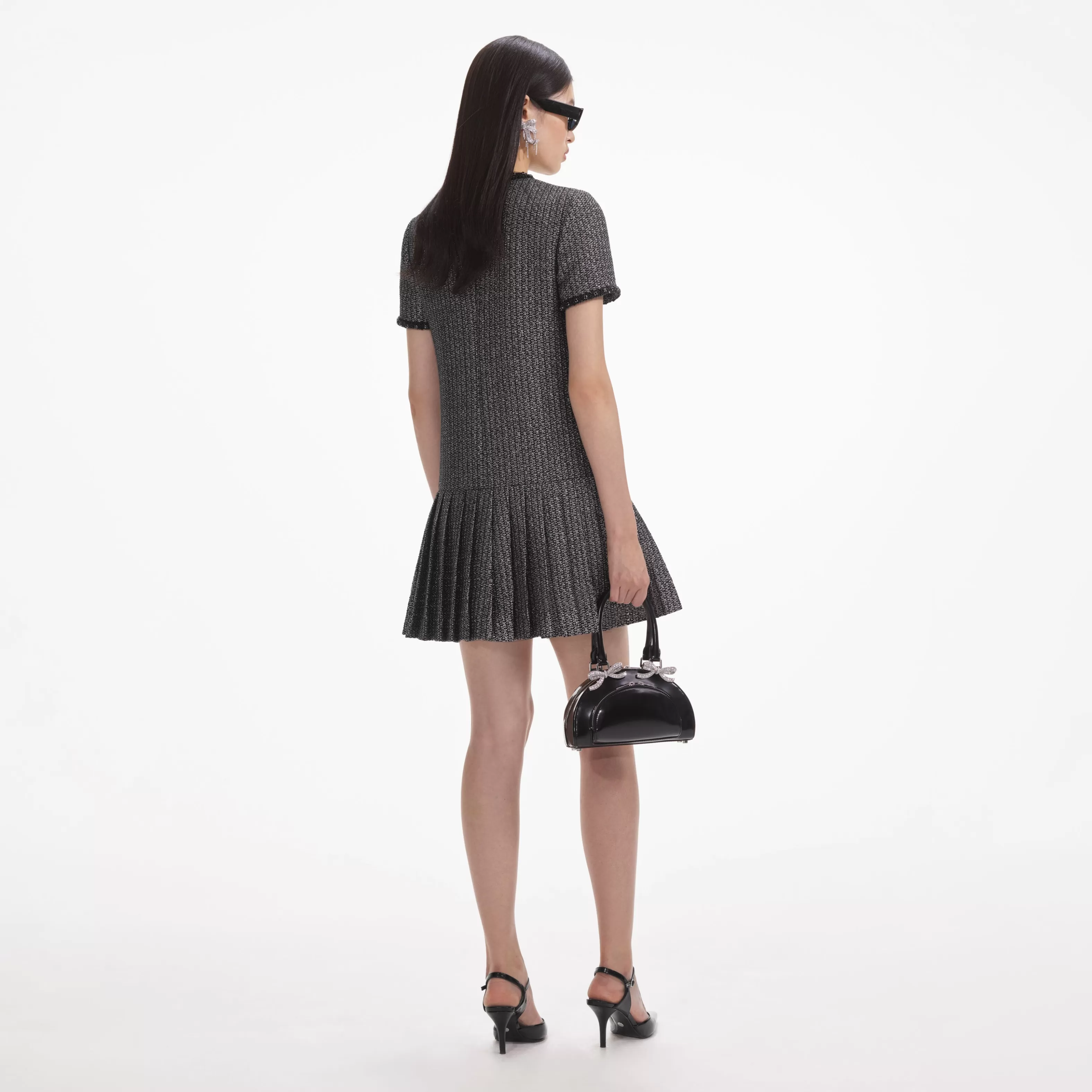 metallic_boucle_mini_dress_7368.webp Cheap Boucle Mini Dress Dresses