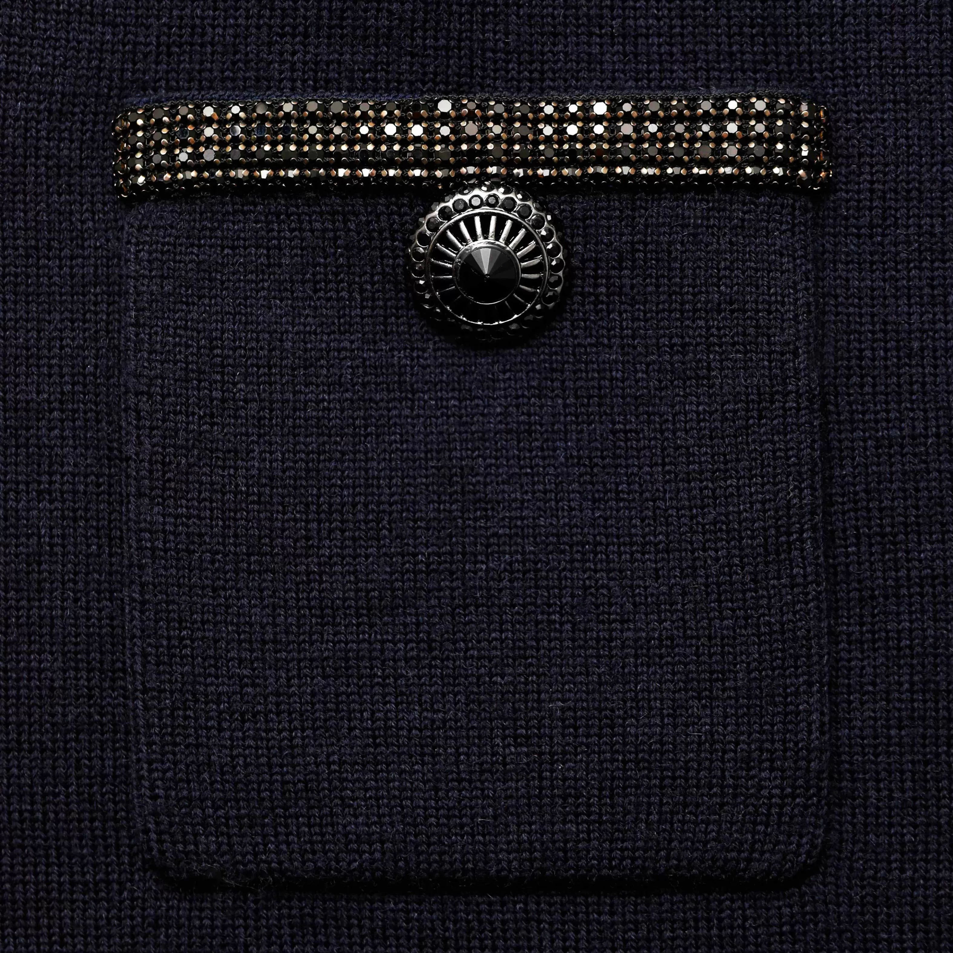 navy_embellished_knit_midi_skirt_9451.webp Cheap Embellished Knit Midi Skirt Co-ords | Bottoms