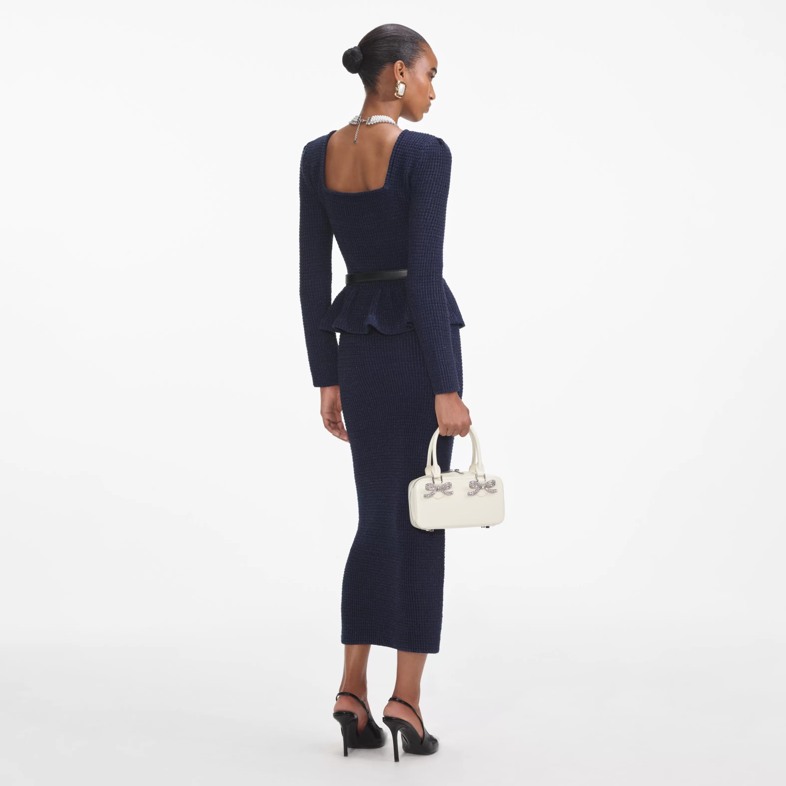 navy_knit_peplum_midi_dress_6978.webp New Knit Peplum Midi Dress Dresses | Knitwear
