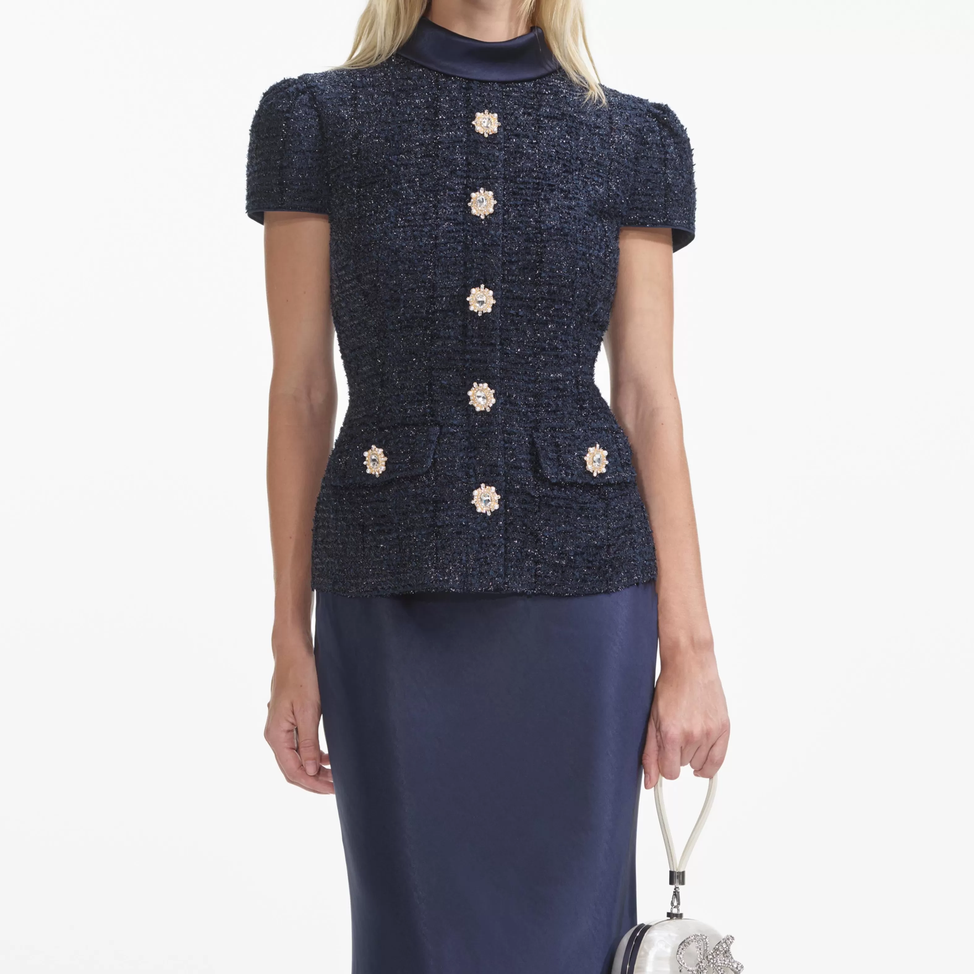 navy_metallic_boucle_maxi_dress_6284.webp New Metallic Boucle Maxi Dress Dresses