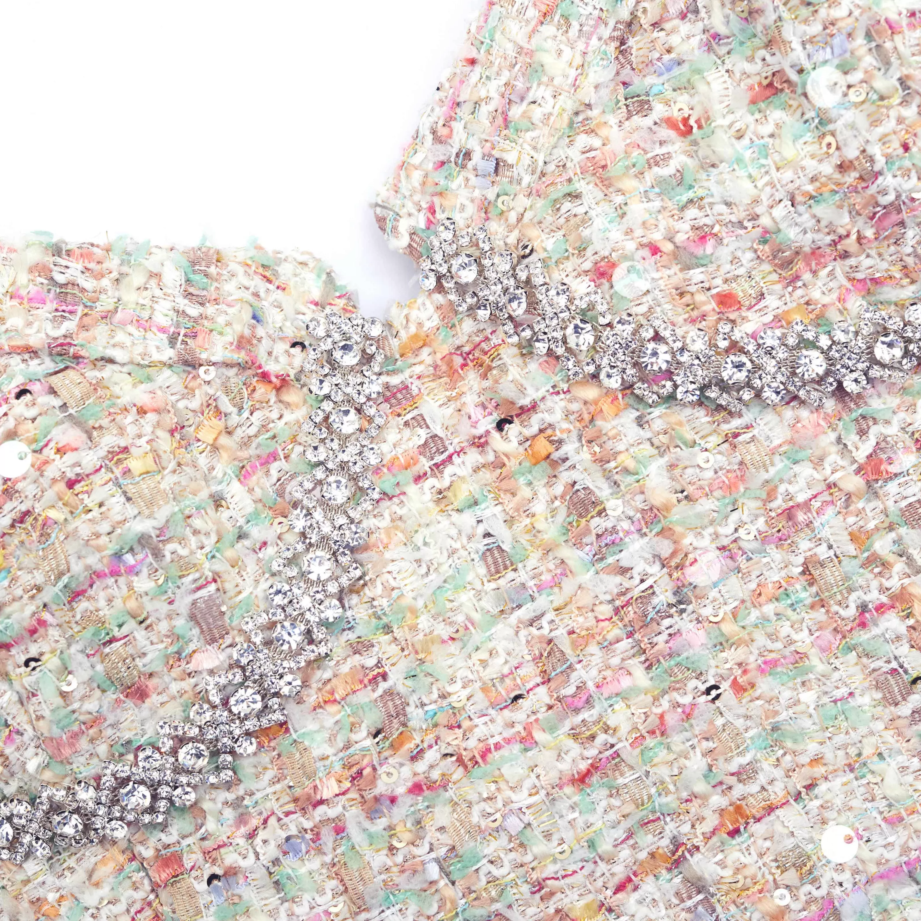 pastel_boucle_mini_dress_7780.webp Clearance Boucle Mini Dress Dresses