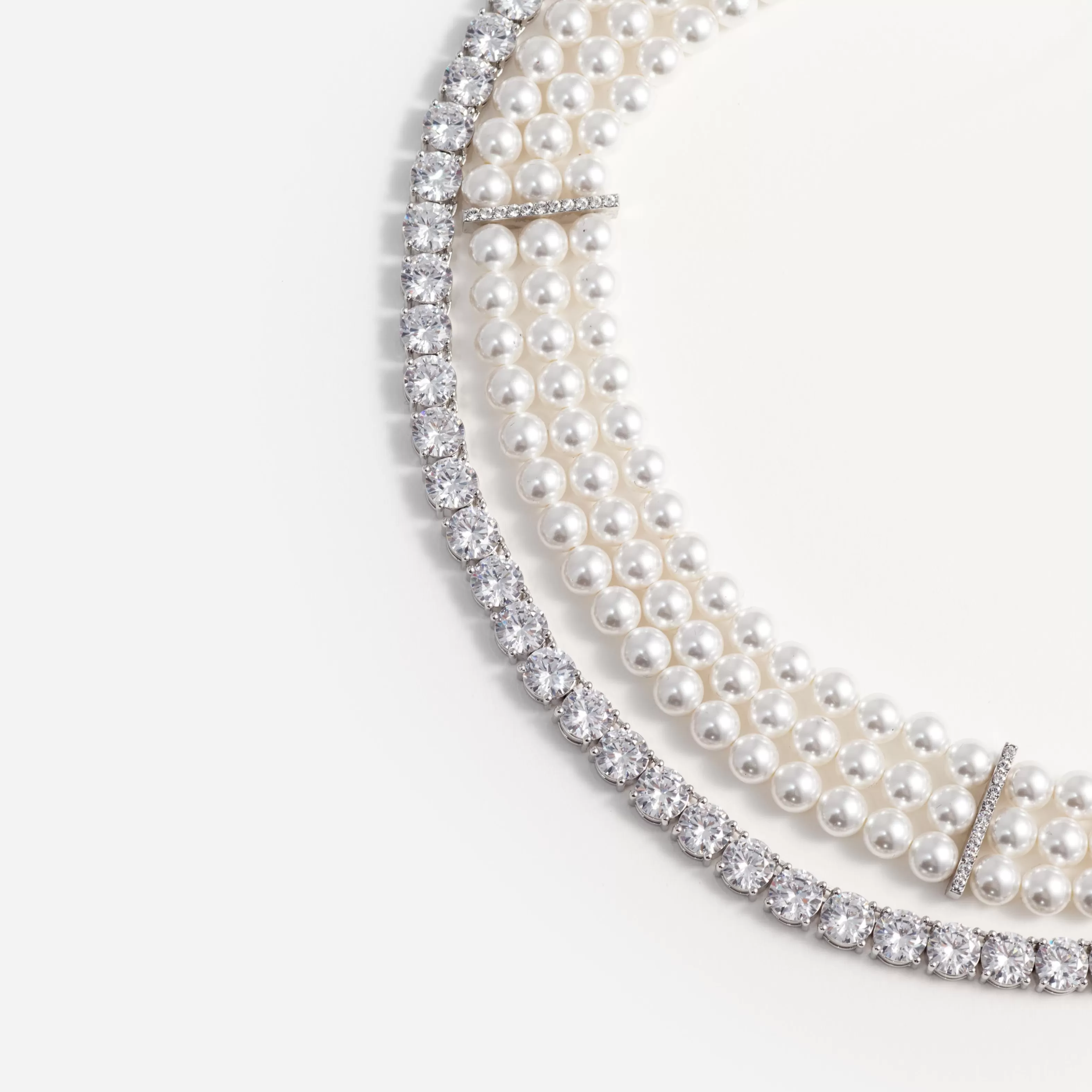 pearl_diamante_necklace_10893.webp Cheap Diamante Necklace Jewellery