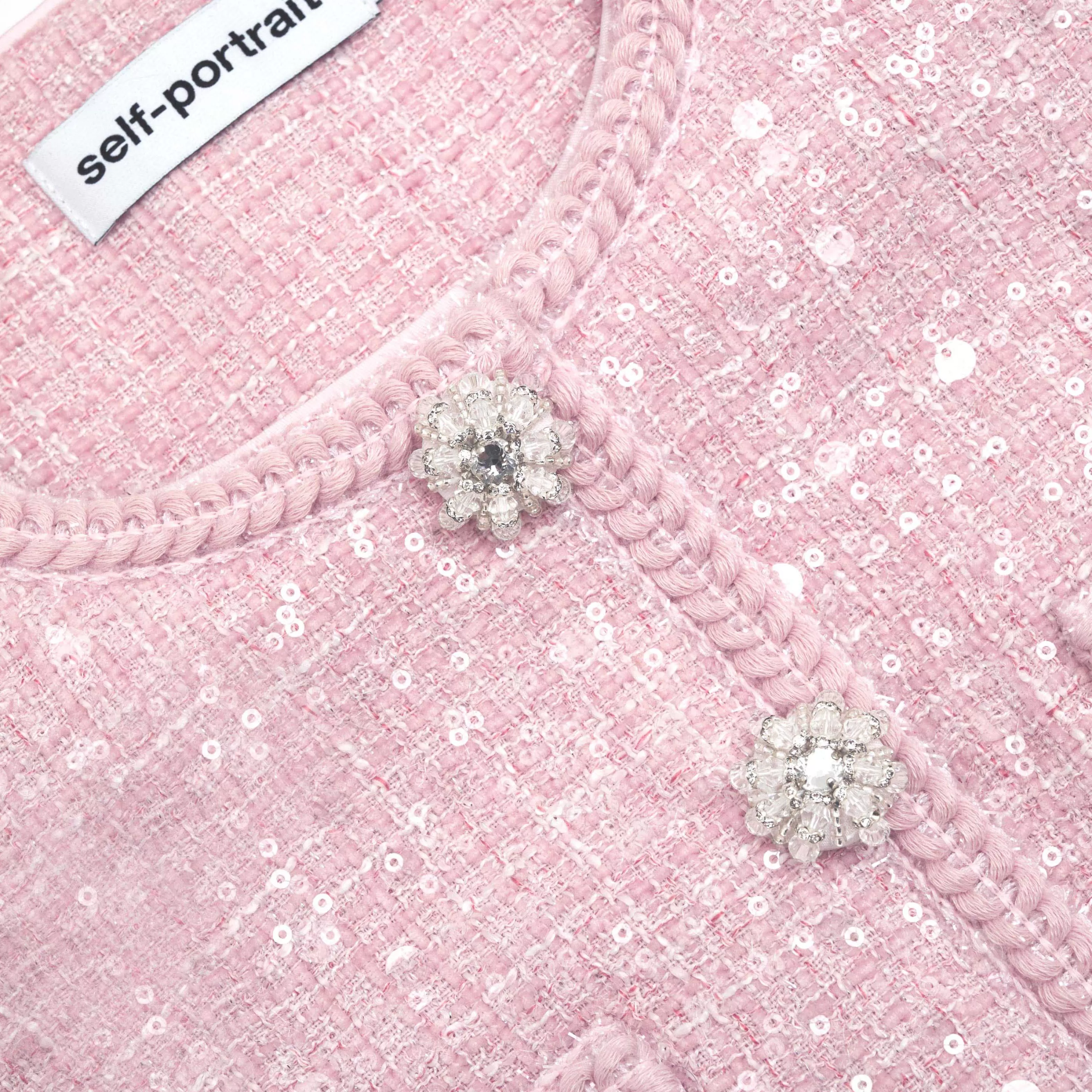 pink_boucle_midi_dress_7525.webp Store Boucle Midi Dress Dresses | Icons