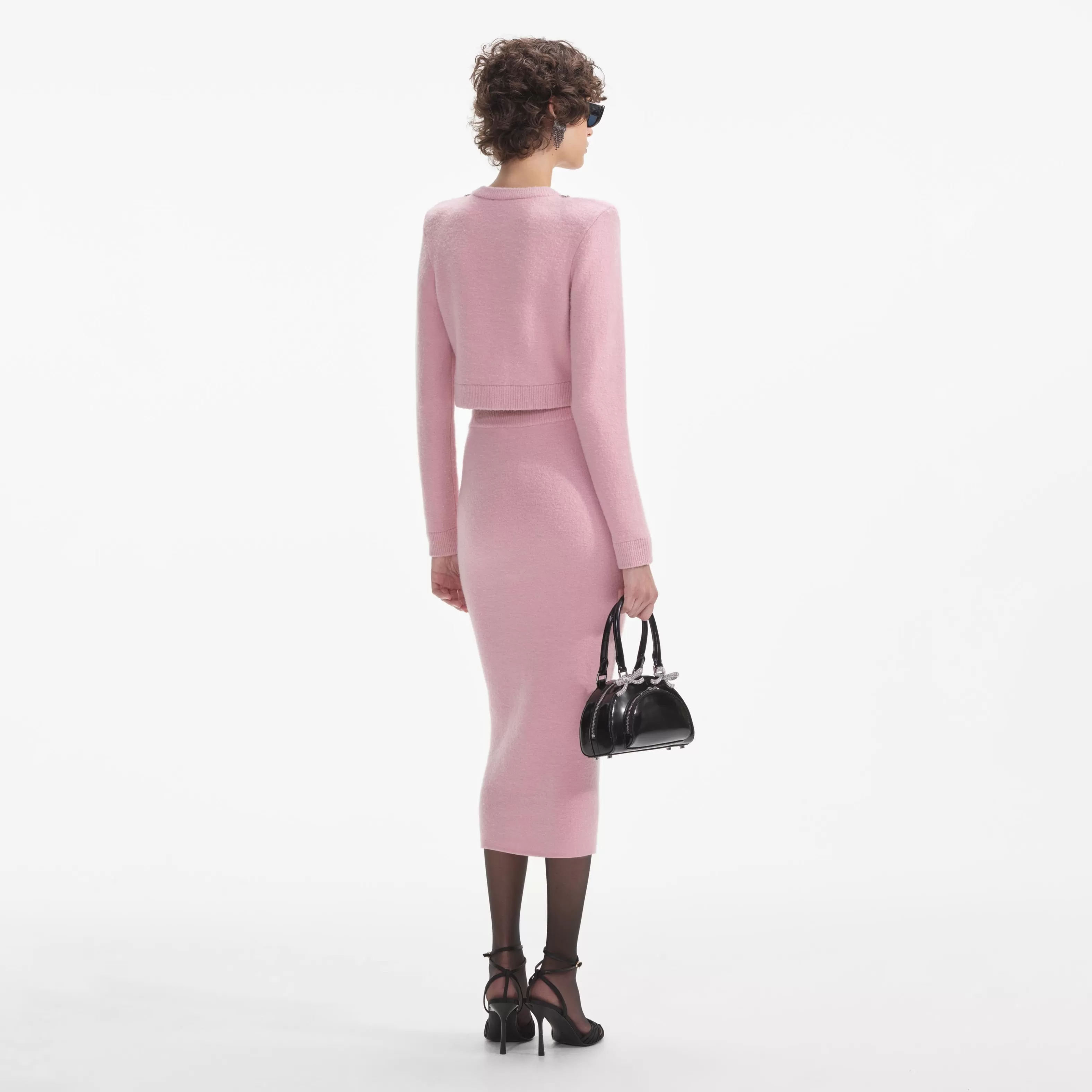 pink_embellished_knit_midi_skirt_9088.webp Discount Embellished Knit Midi Skirt Knitwear | Co-ords