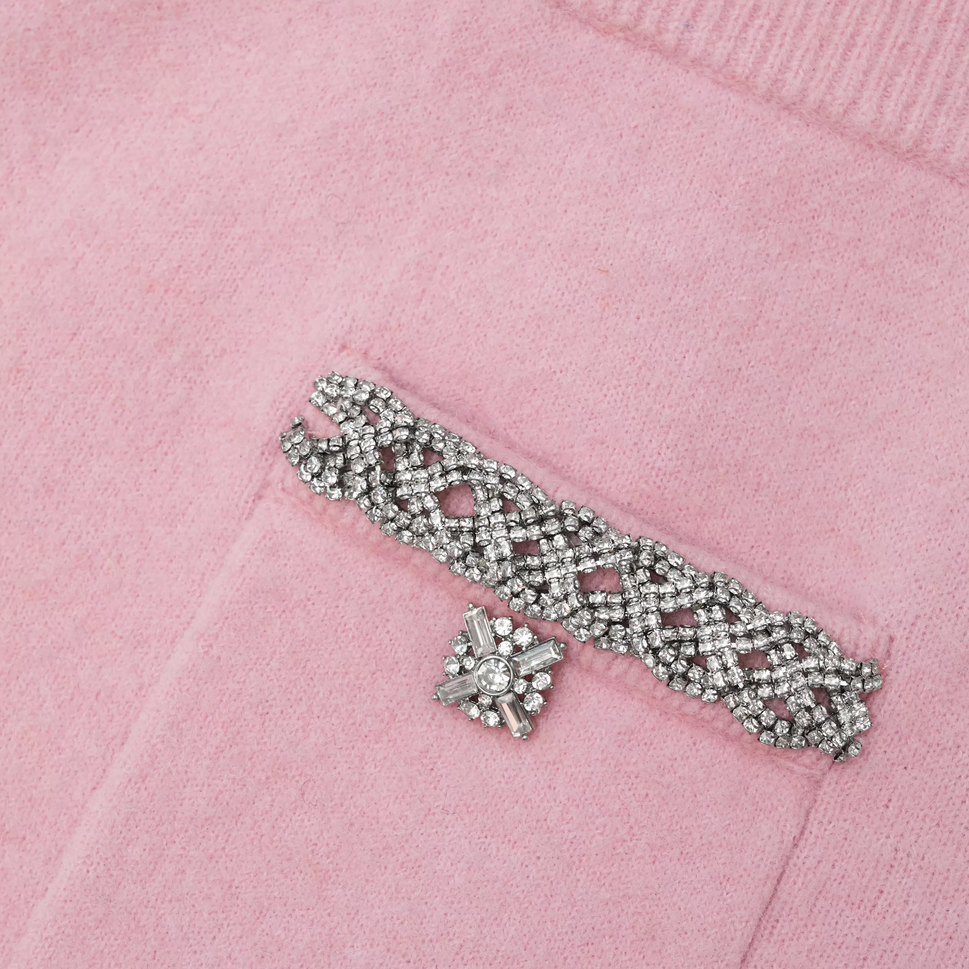 pink_embellished_knit_midi_skirt_9096.webp Discount Embellished Knit Midi Skirt Knitwear | Co-ords
