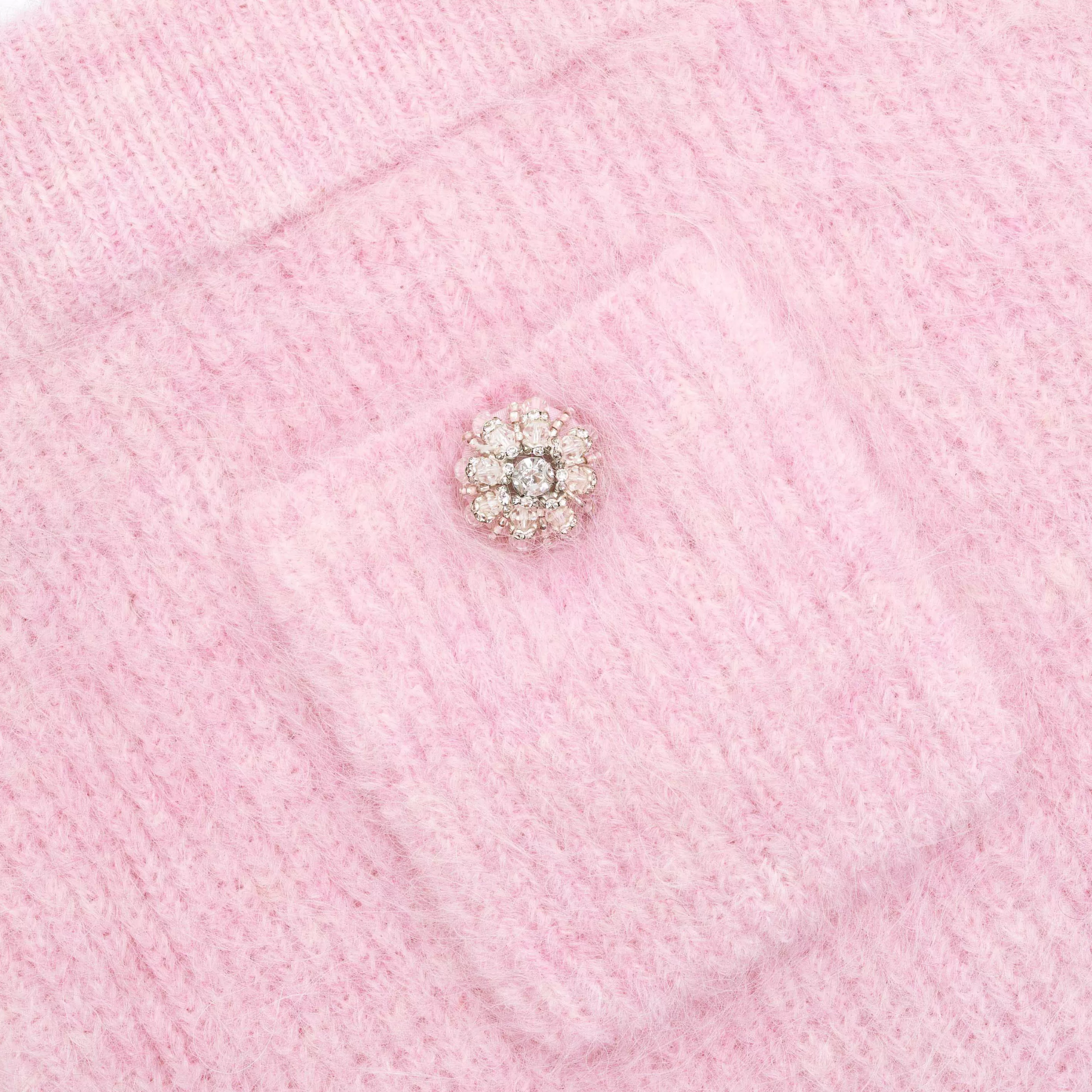 pink_fluffy_rib_knit_mini_skirt_10462.webp Online Fluffy Rib Knit Mini Skirt Bottoms