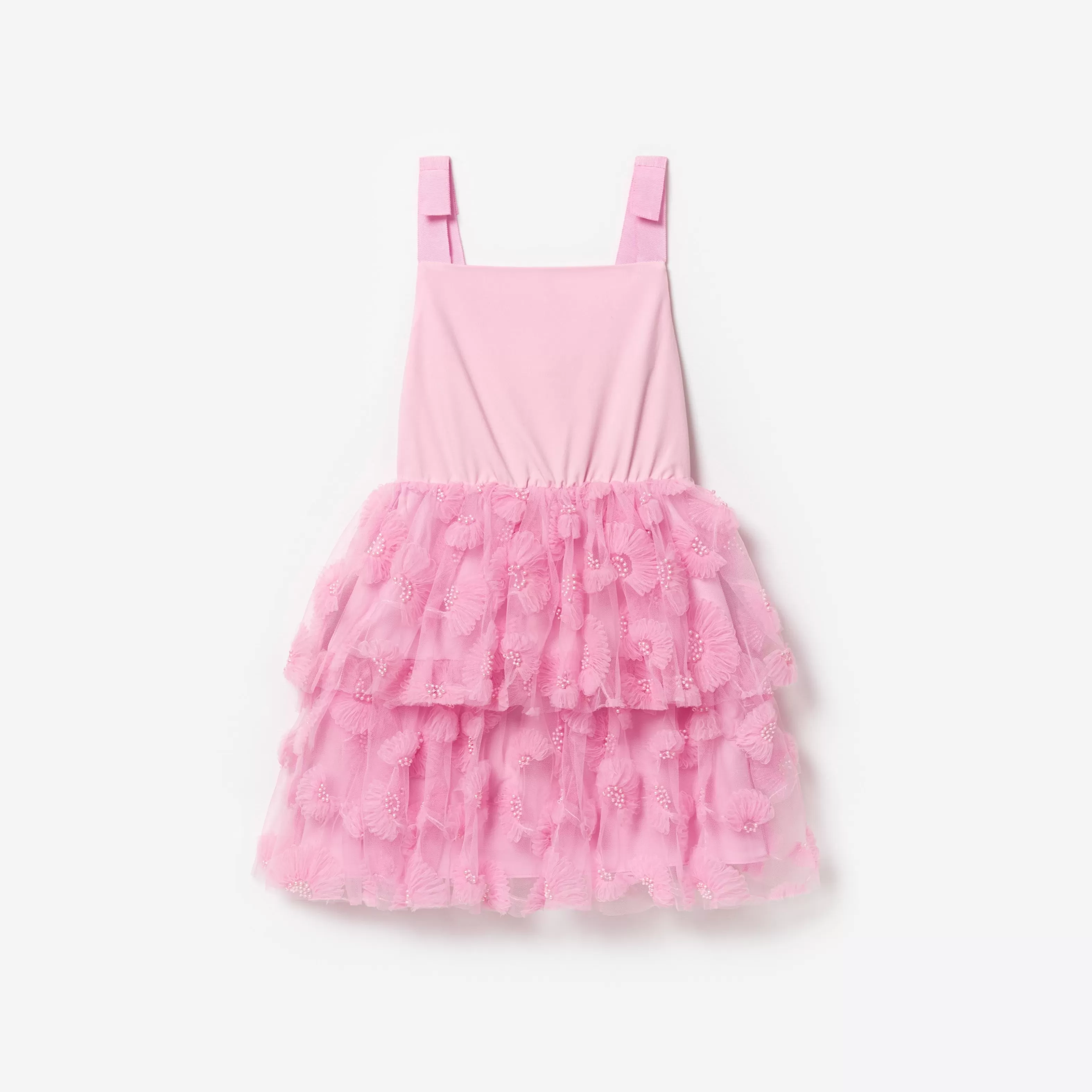 Store Jersey And Tulle Dress Kids Flower Girl | Kids